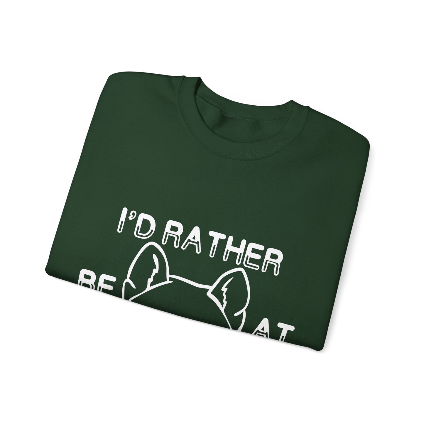 I'd Rather Be At FastCAT - Unisex Heavy Blend Crewneck Sweatshirt