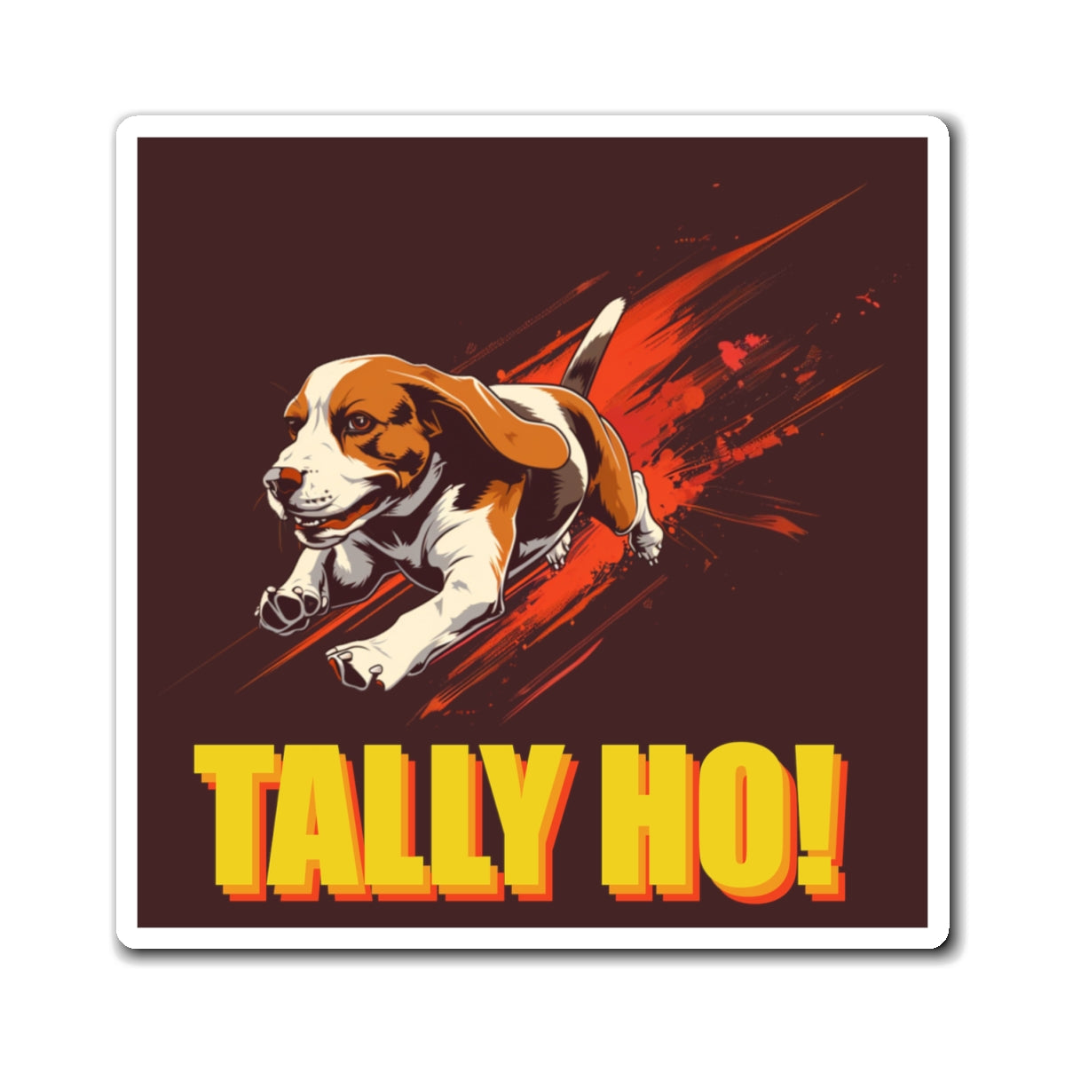 Beagle: Tally Ho! Fast CAT  - Square Magnets