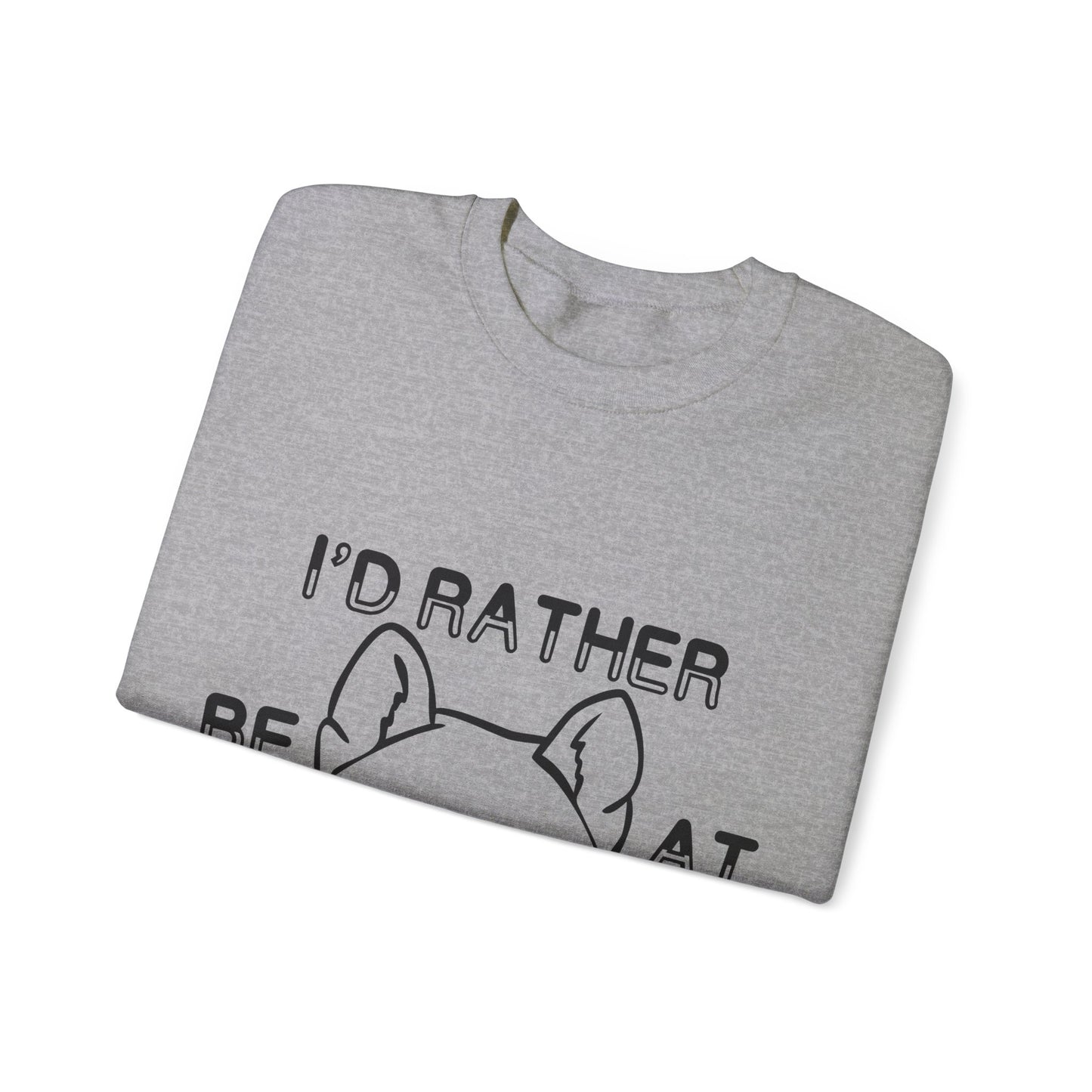 I'd Rather Be At FastCAT - Unisex Heavy Blend Crewneck Sweatshirt