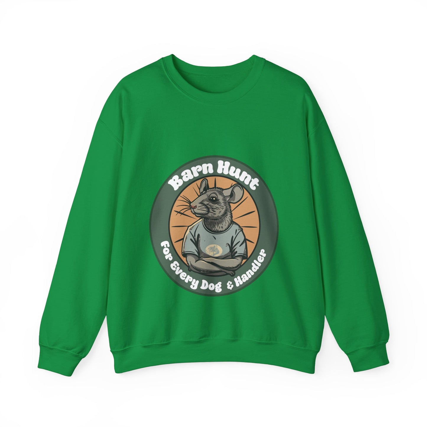 Barn Hunt: For Every Dog & Handler - Unisex Heavy Blend Crewneck Sweatshirt