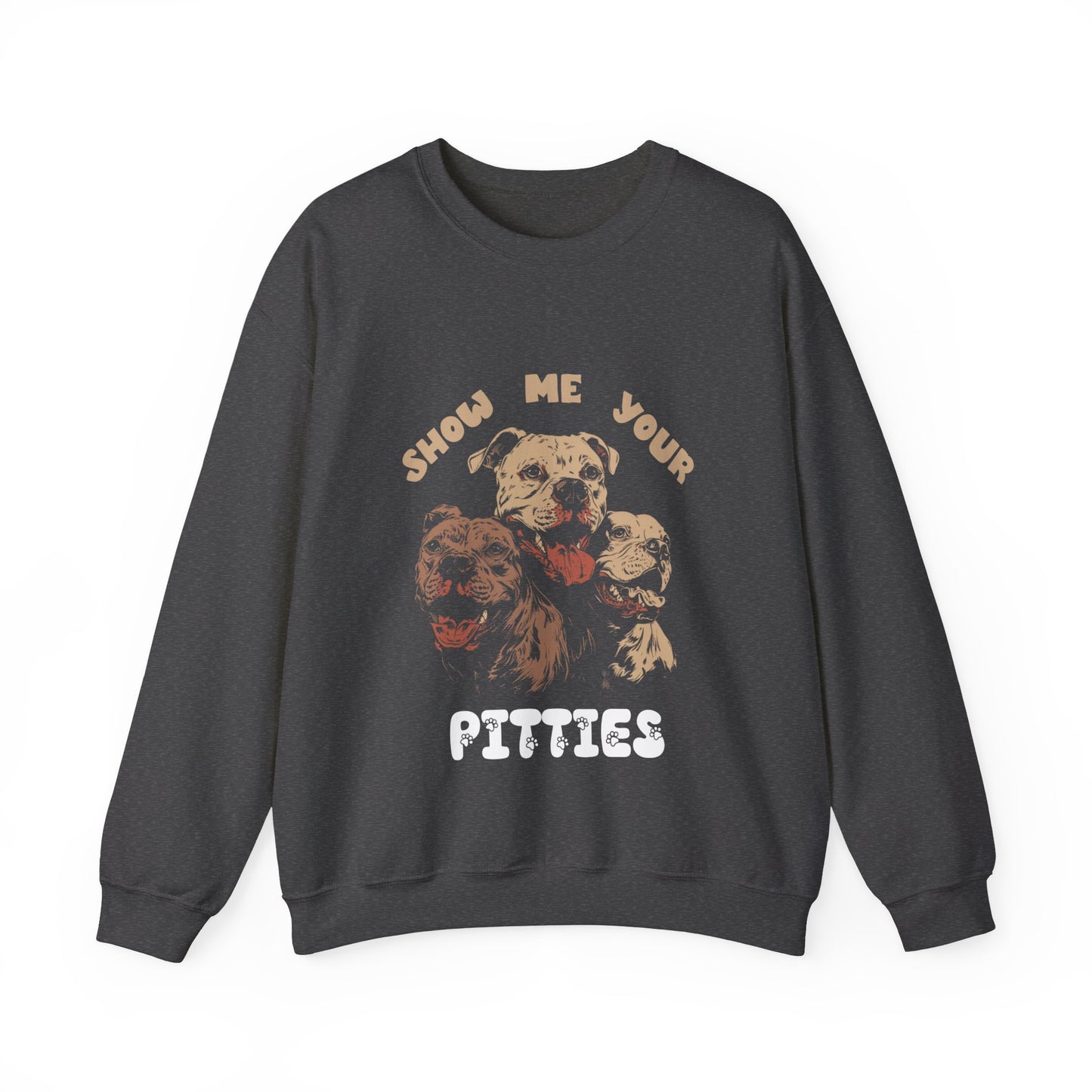 Show Me Your Pitties  - Unisex Heavy Blend Crewneck Sweatshirt