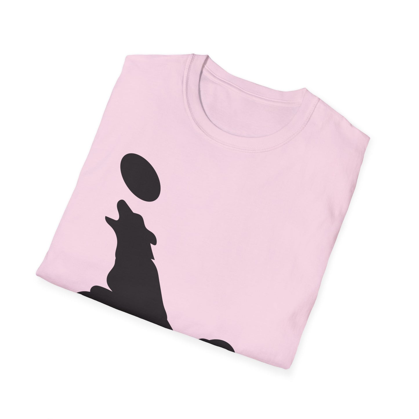 Frisbee Disc Dog - Unisex Softstyle T-Shirt