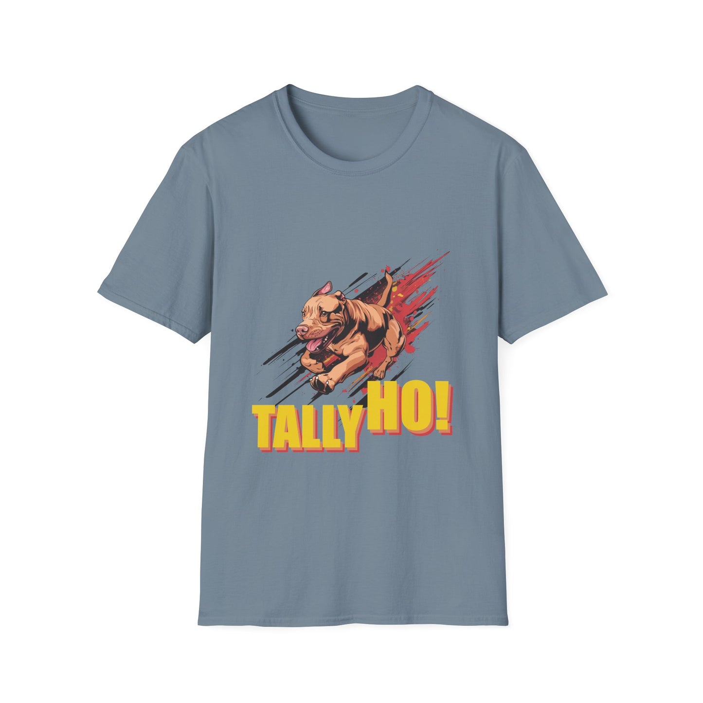 American Pit Bull Terrier: Tally Ho! A FastCAT Design - Unisex Softstyle T-Shirt