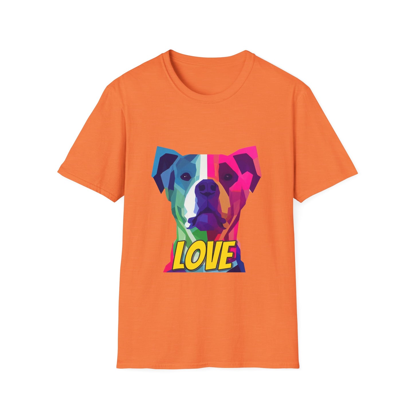 American Pit Bull Terrier  - Pittie LOVE - Unisex Softstyle T-Shirt