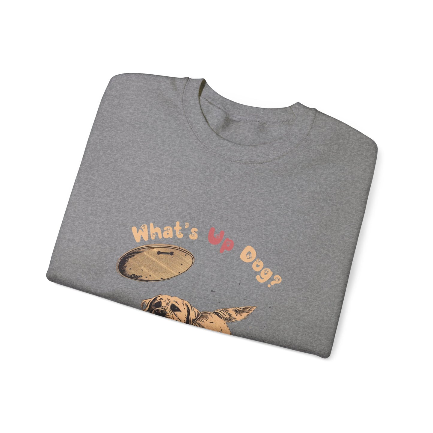 What's Up Dog? (Labrador Retriever) - Unisex Heavy Blend Crewneck Sweatshirt