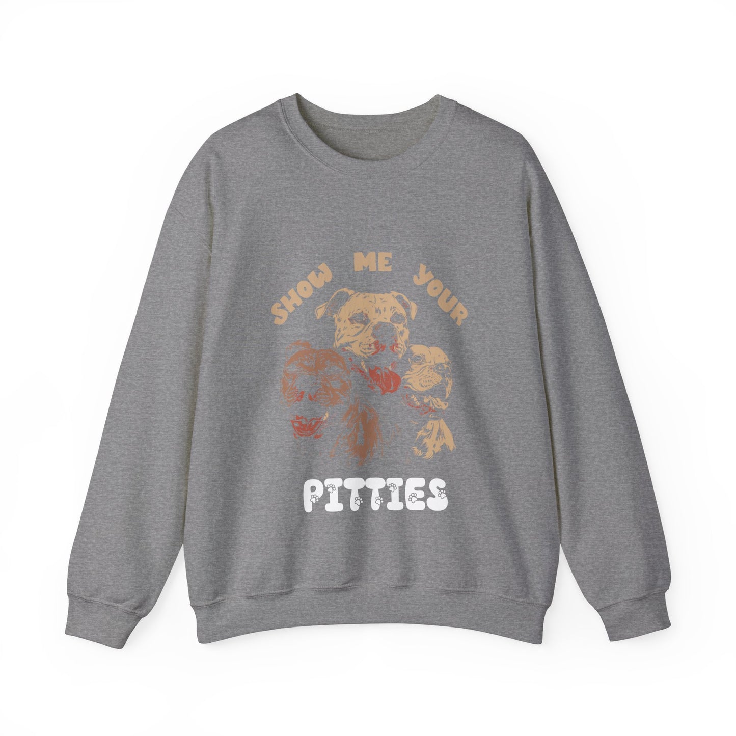 Show Me Your Pitties  - Unisex Heavy Blend Crewneck Sweatshirt