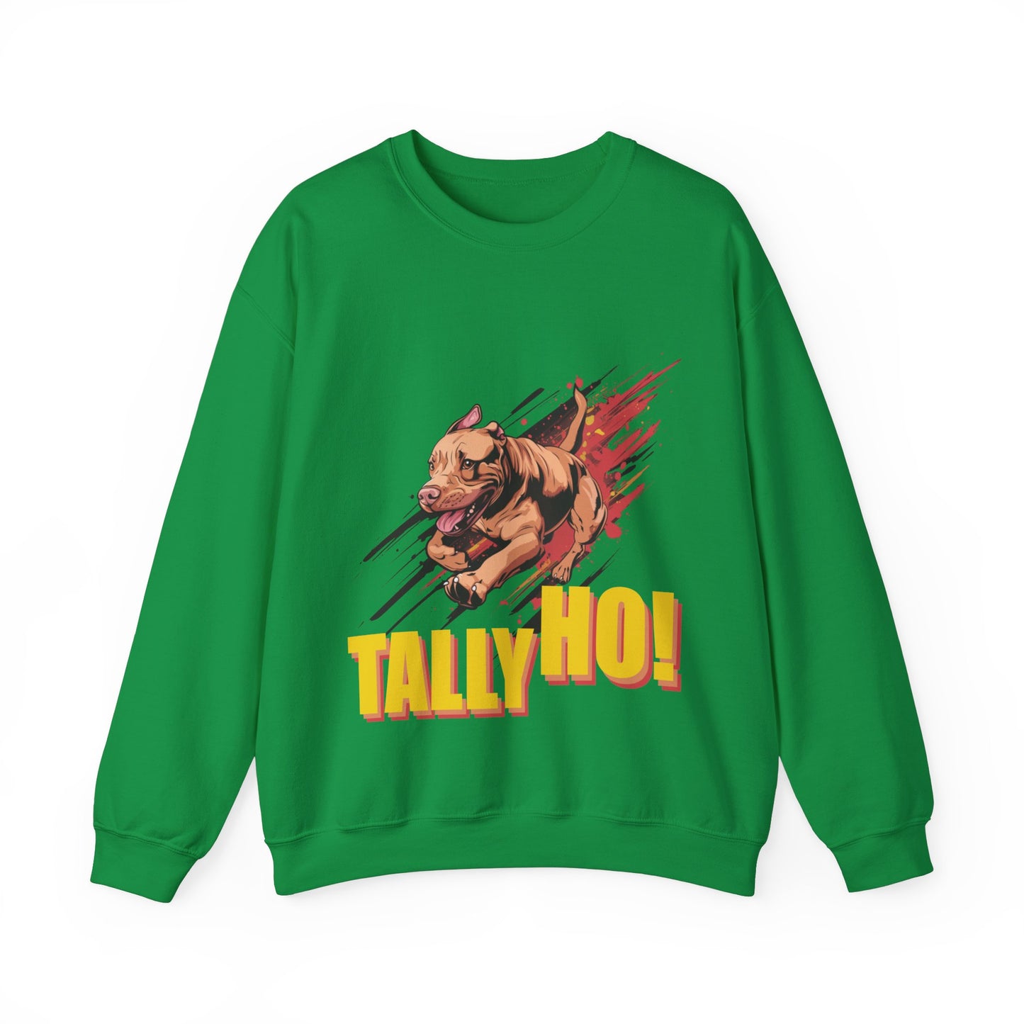 American Pit Bull Terrier: Tally Ho! A FastCAT Design - Unisex Heavy Blend Crewneck Sweatshirt