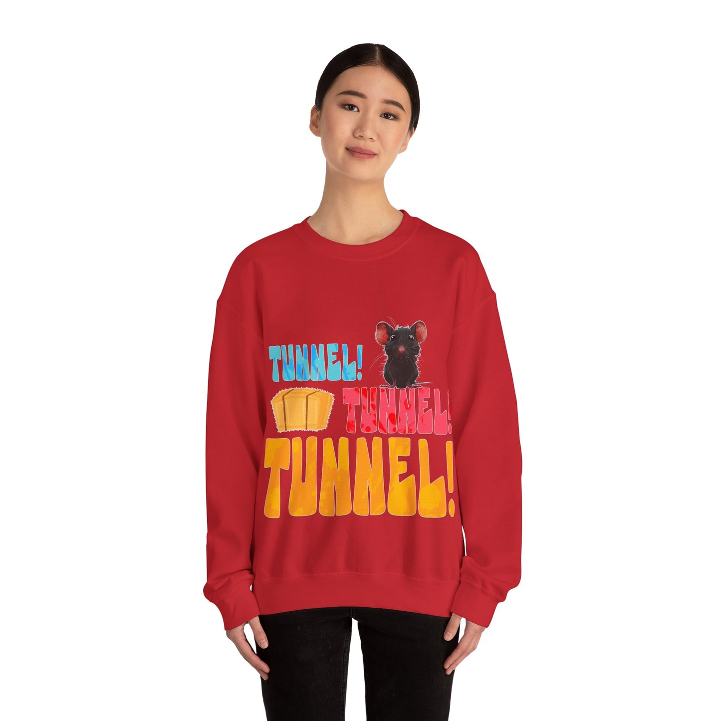 Tunnel Tunnel Tunnel! - Unisex Heavy Blend Crewneck Sweatshirt