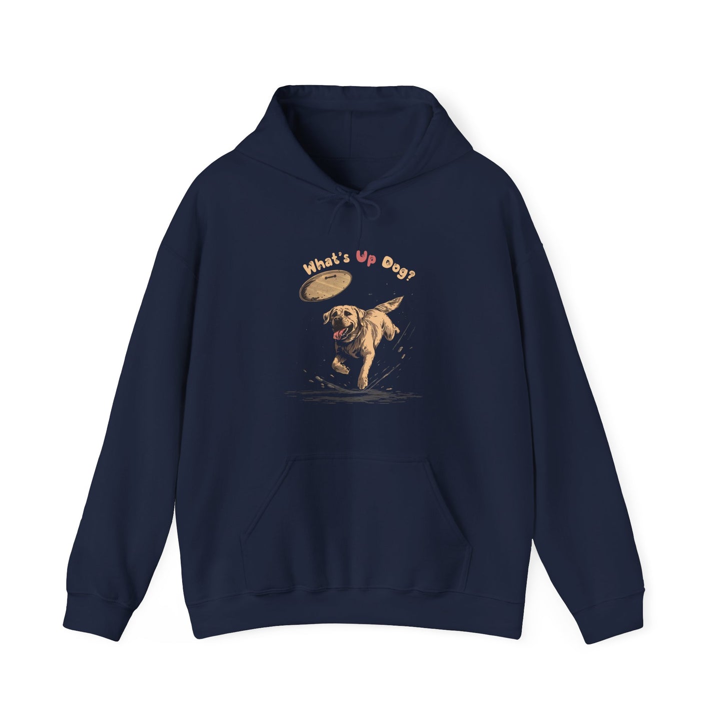 What's Up Dog? (Labrador Retriever) - Unisex Heavy Blend Hooded Sweatshirt