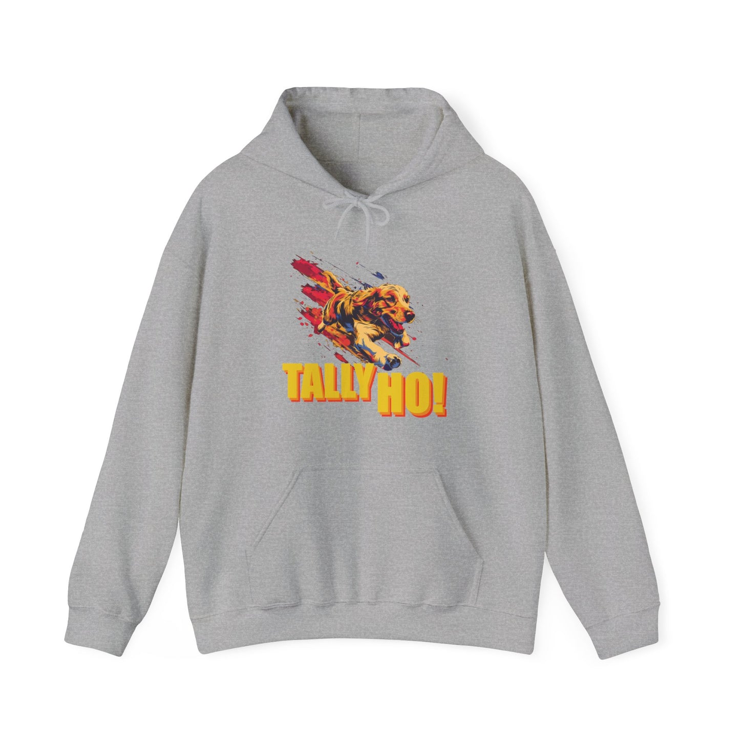 Golden Retriever: Tally Ho! A FastCAT Design Unisex Heavy Blend Hooded Sweatshirt