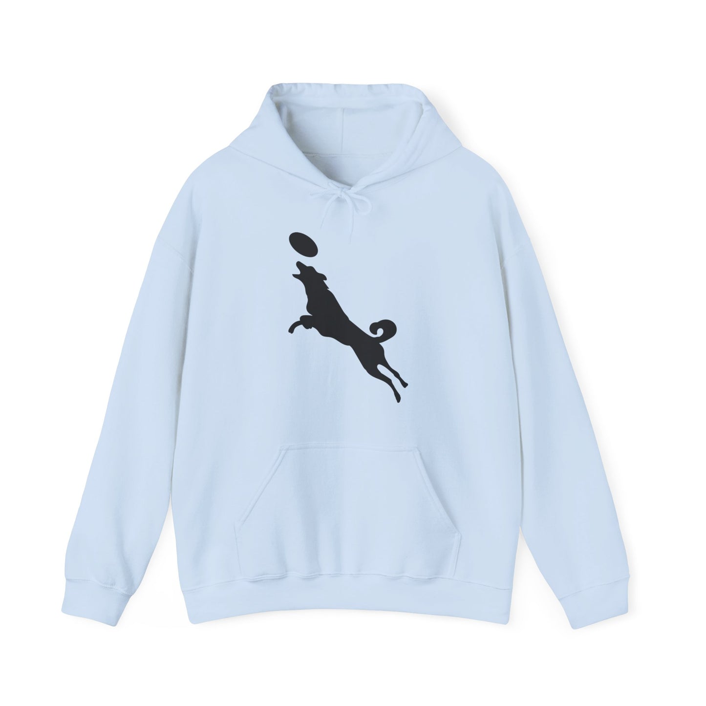 Frisbee Disc Dog -  Unisex Heavy Blend Hooded Sweatshirt