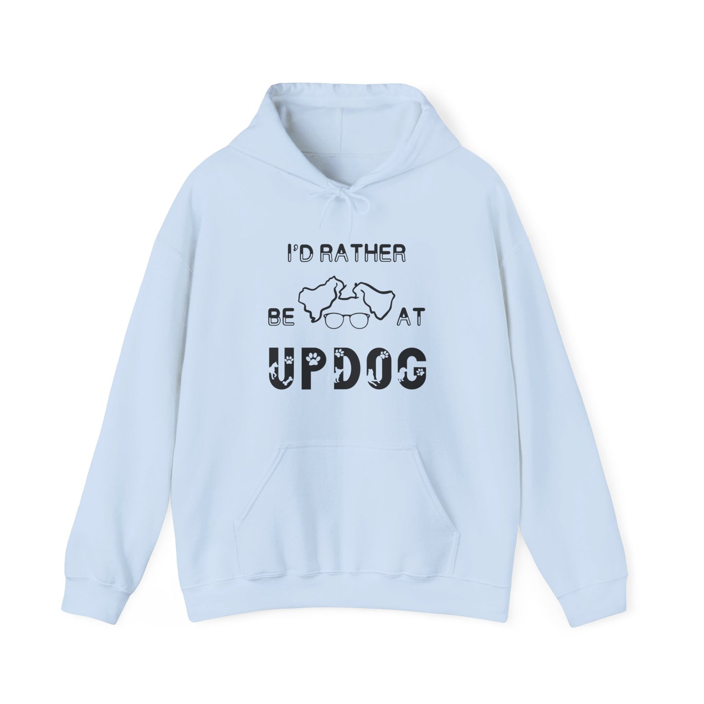 I'd Rather Be At UpDog - Unisex Heavy Blend Hooded Sweatshirt