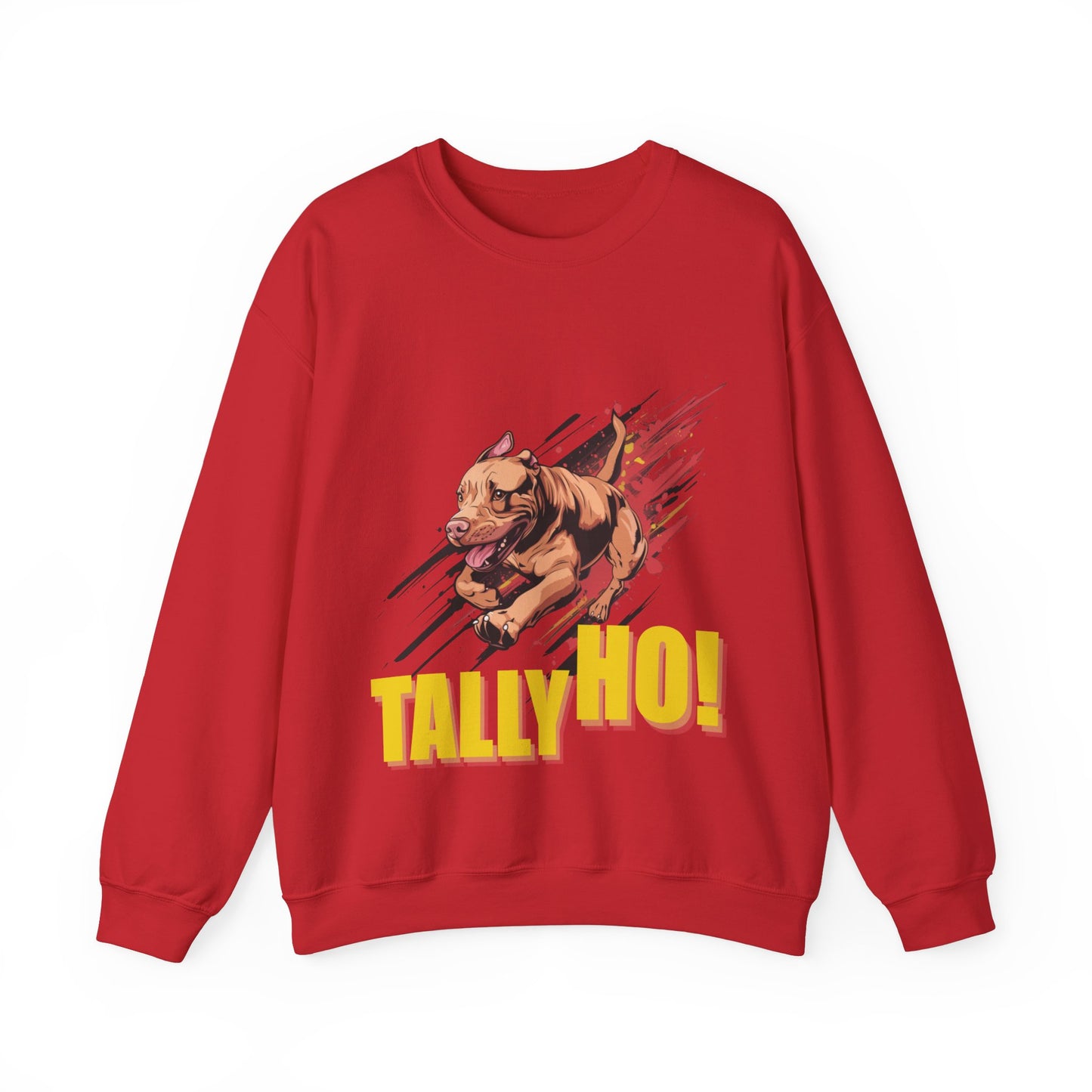 American Pit Bull Terrier: Tally Ho! A FastCAT Design - Unisex Heavy Blend Crewneck Sweatshirt