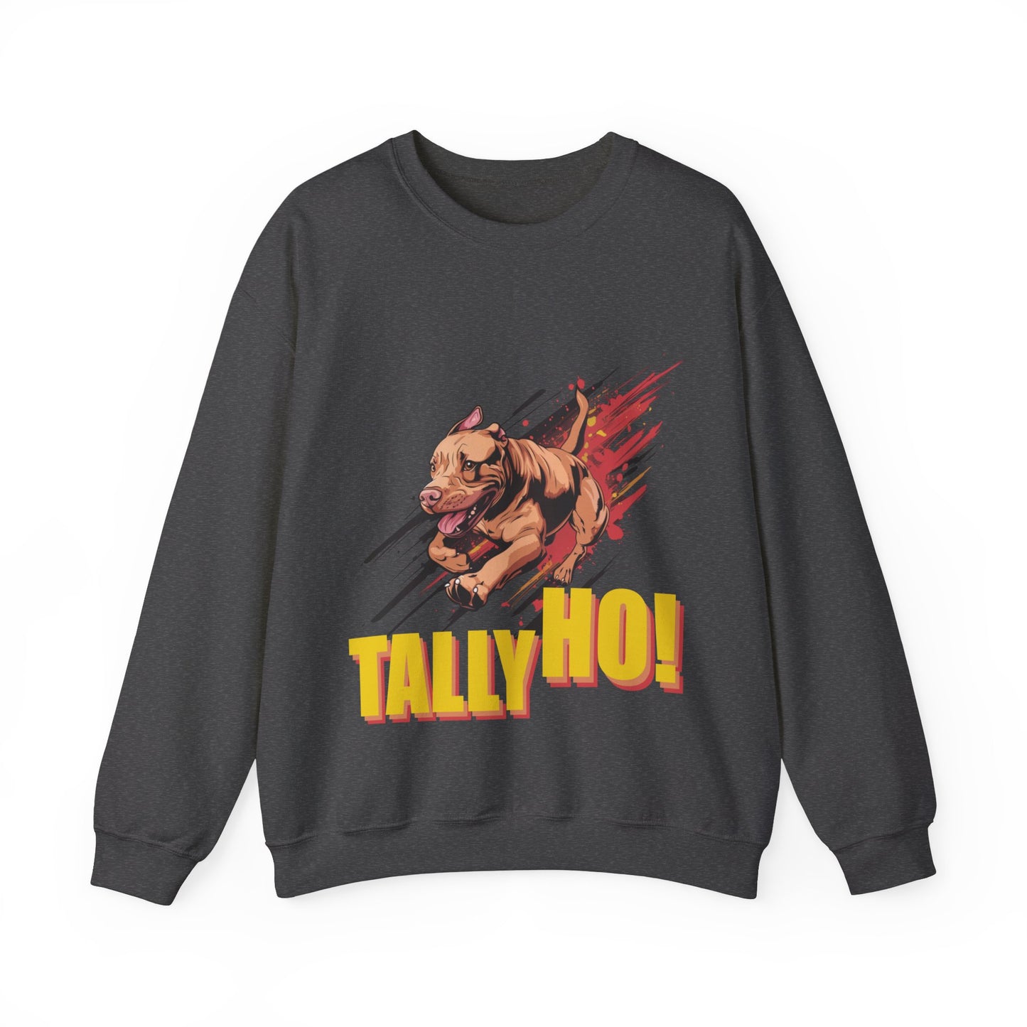 American Pit Bull Terrier: Tally Ho! A FastCAT Design - Unisex Heavy Blend Crewneck Sweatshirt