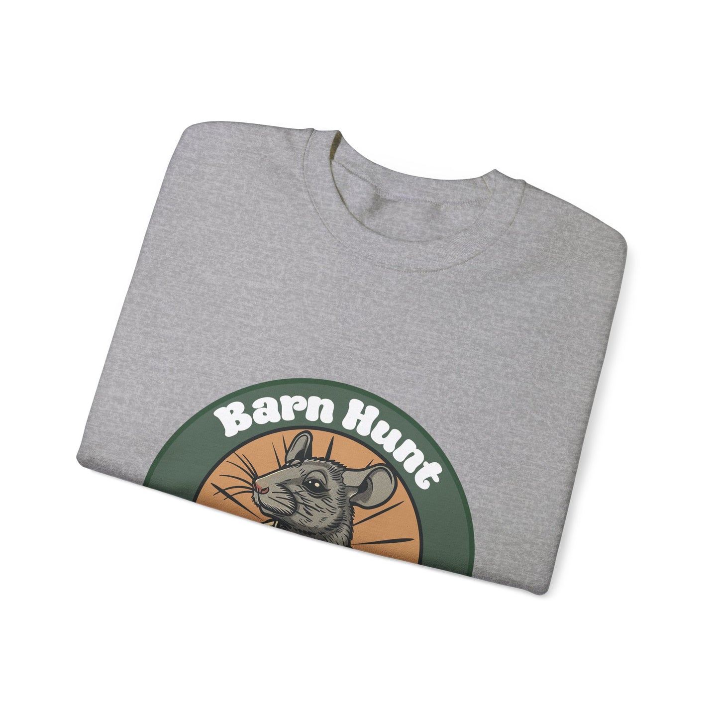 Barn Hunt: For Every Dog & Handler - Unisex Heavy Blend Crewneck Sweatshirt