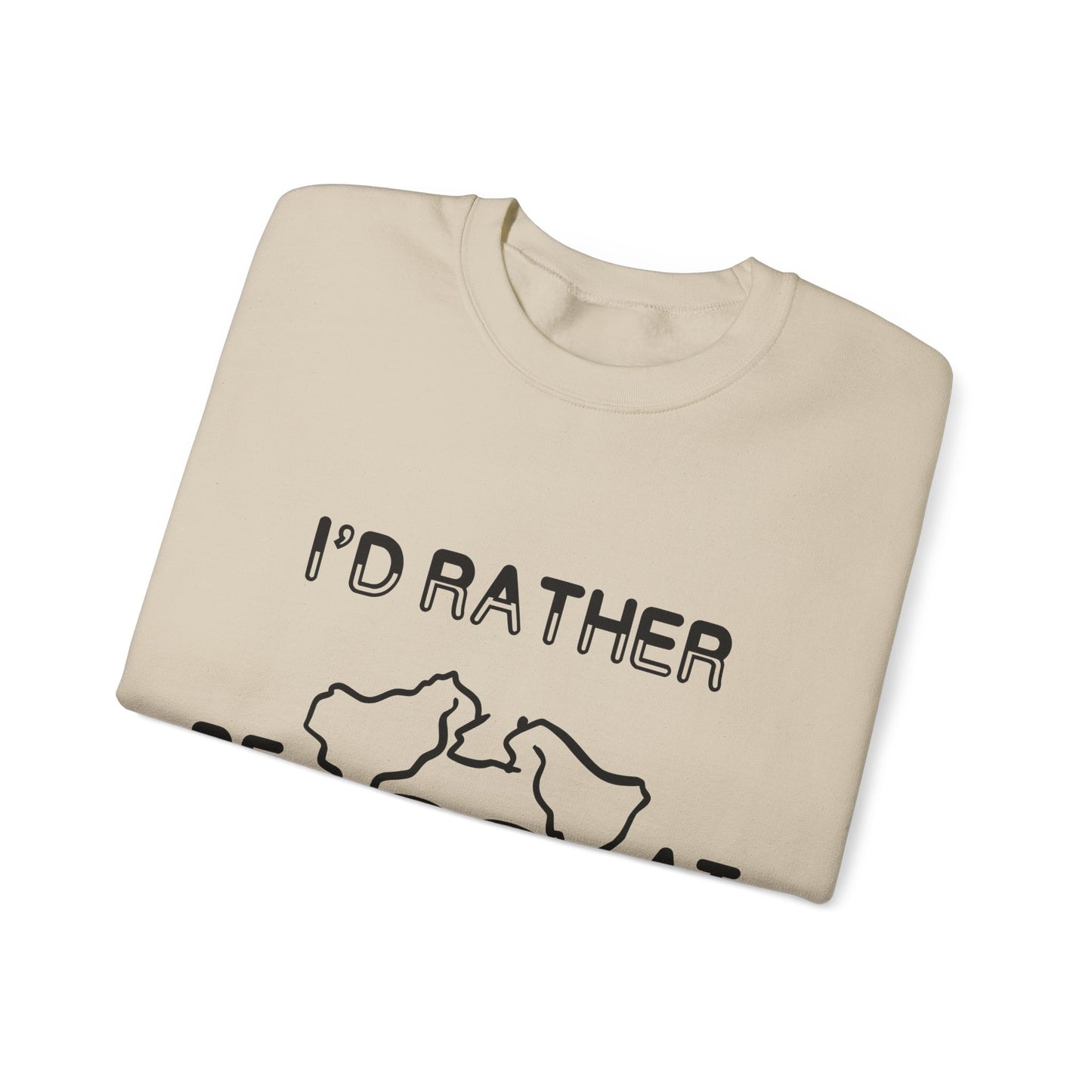 I'd Rather Be At UpDog - Unisex Heavy Blend Crewneck Sweatshirt