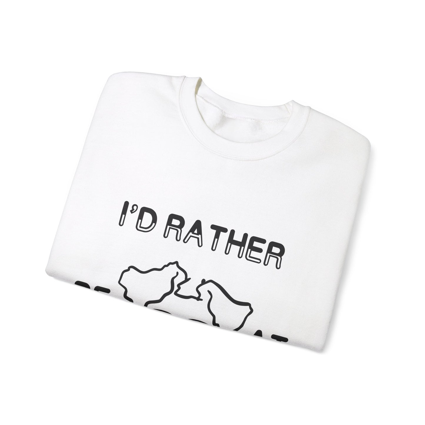 I'd Rather Be At UpDog - Unisex Heavy Blend Crewneck Sweatshirt