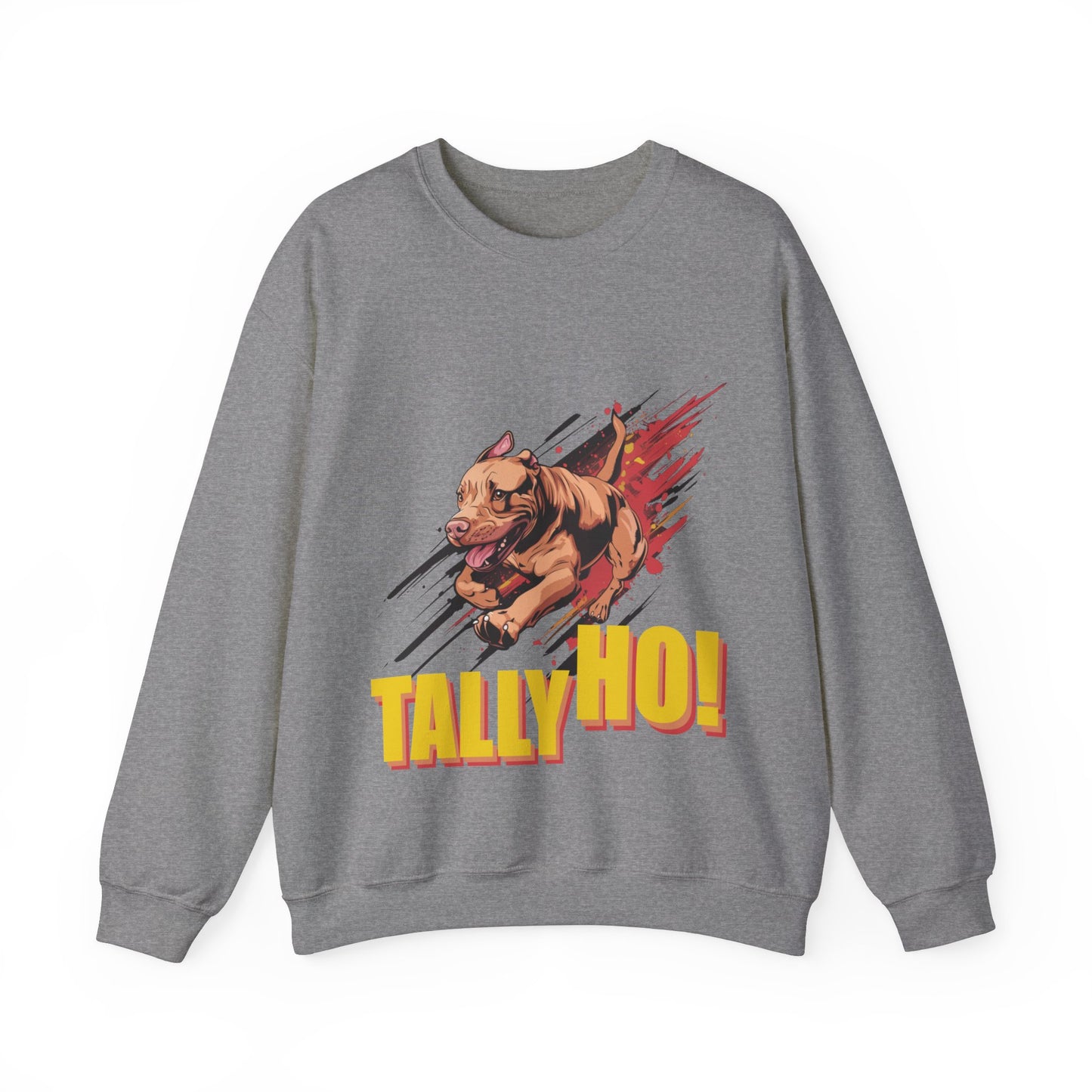 American Pit Bull Terrier: Tally Ho! A FastCAT Design - Unisex Heavy Blend Crewneck Sweatshirt