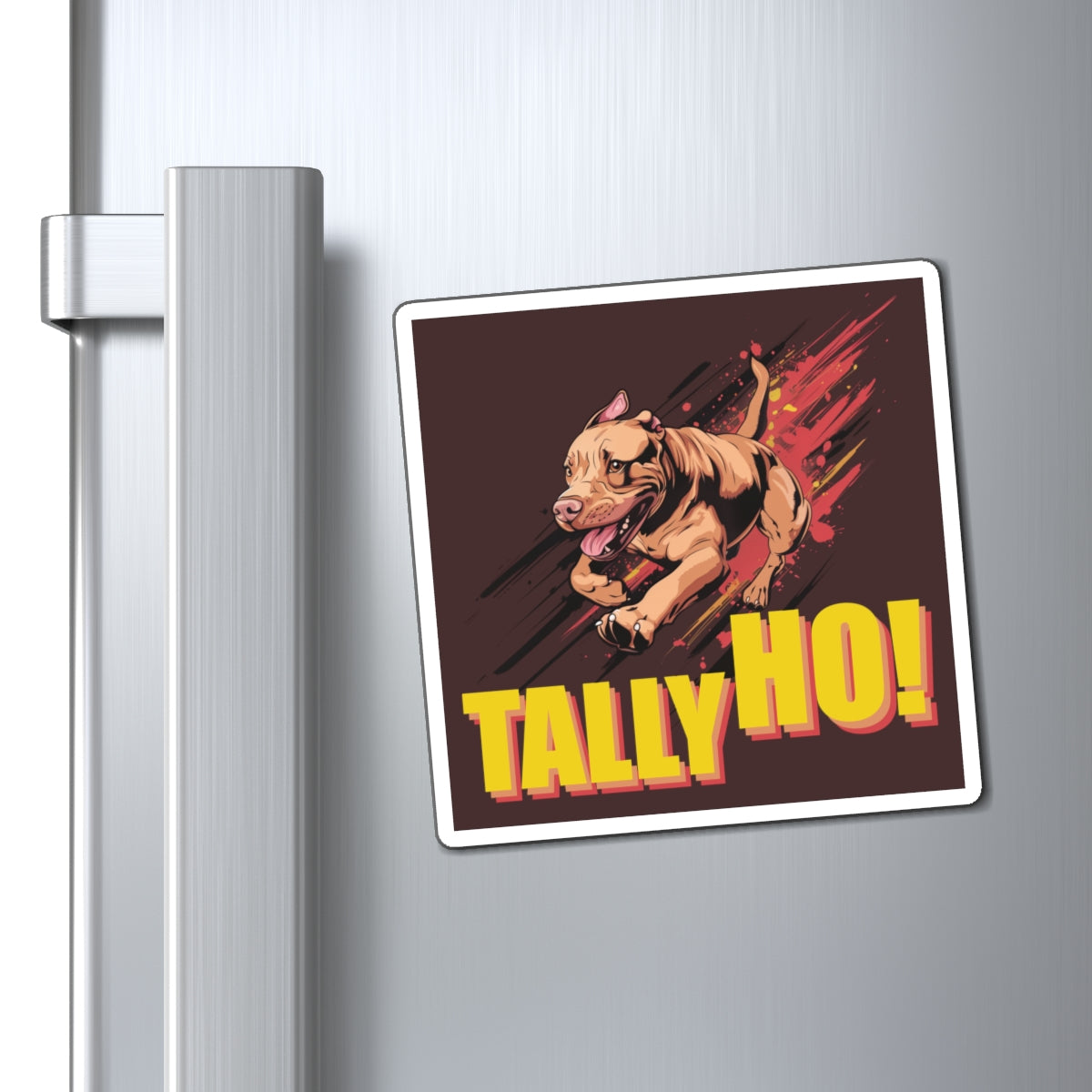 American Pit Bull Terrier: Tally Ho! A FastCAT Design - Square Magnets