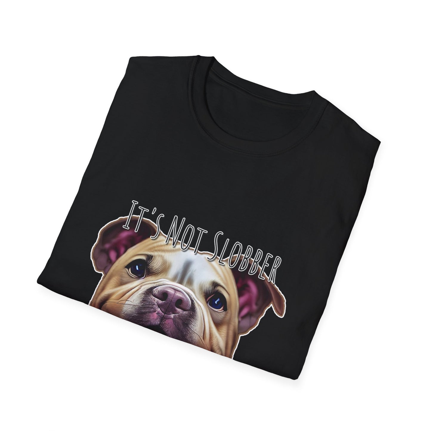 It's Not Slobber, It's Pibble Glitter (American Pit Bull Terrier / Pittie) - Unisex Softstyle T-Shirt