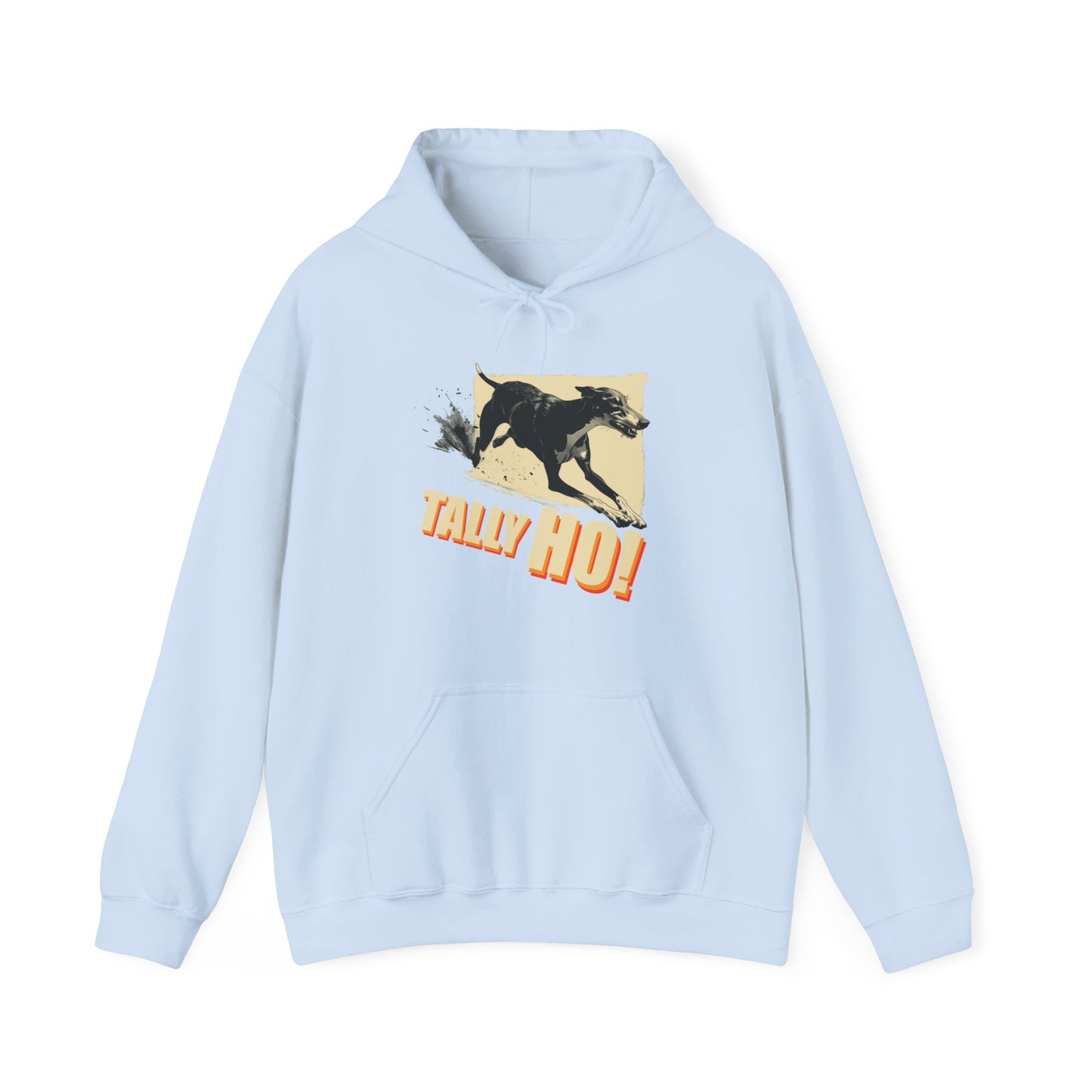 Greyhound: Tally Ho! A FastCAT Design Unisex Heavy Blend Hooded Sweatshirt