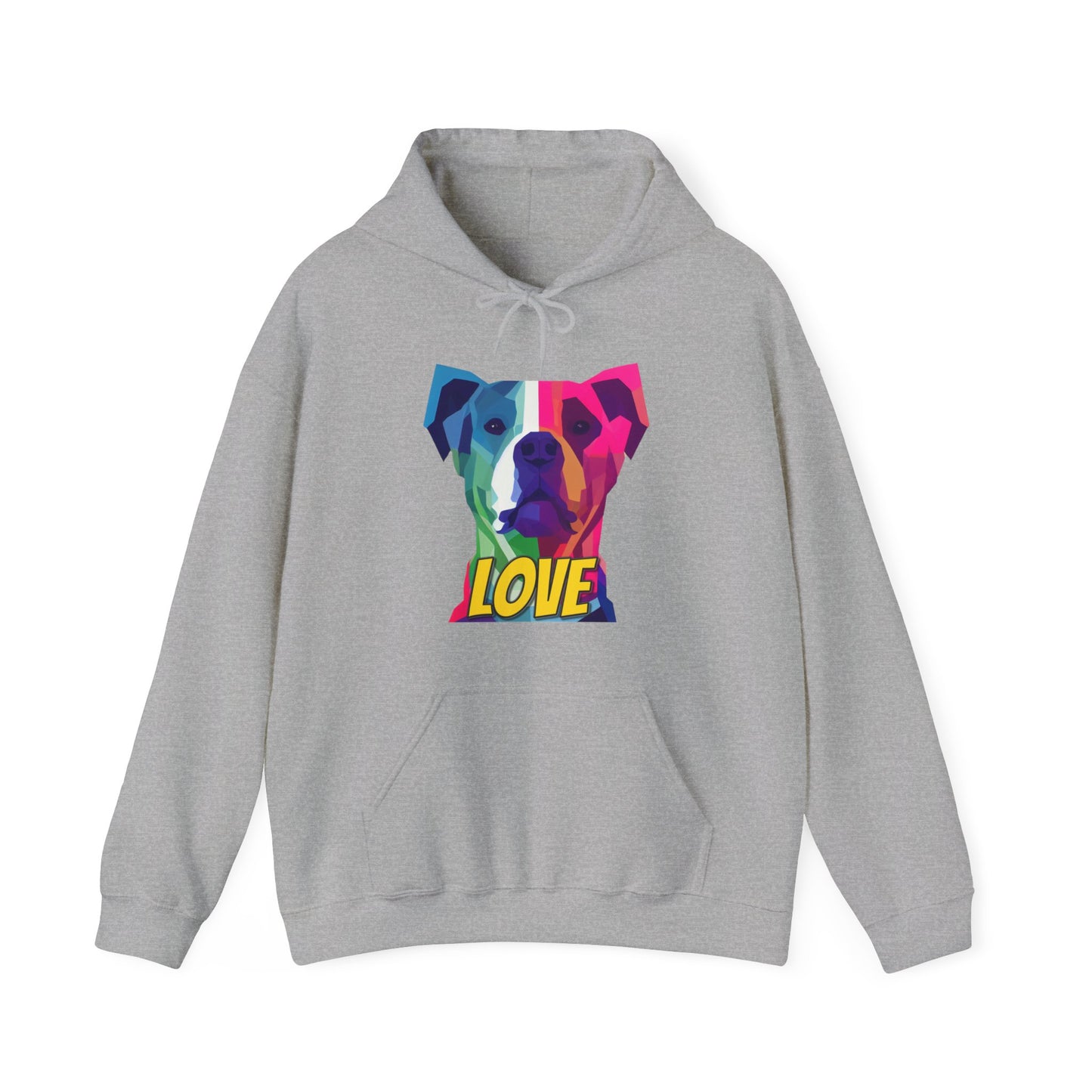 American Pit Bull Terrier - Pittie LOVE - Unisex Heavy Blend Hooded Sweatshirt