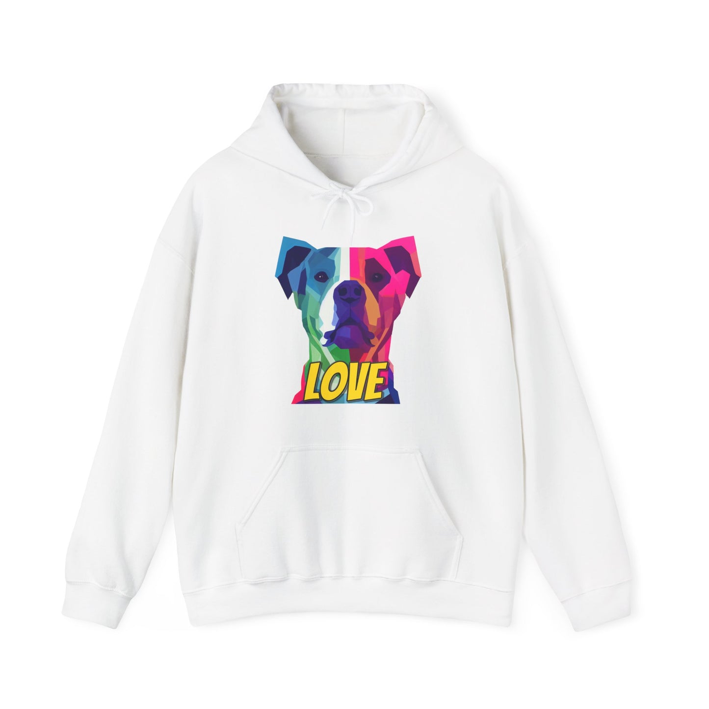 American Pit Bull Terrier - Pittie LOVE - Unisex Heavy Blend Hooded Sweatshirt