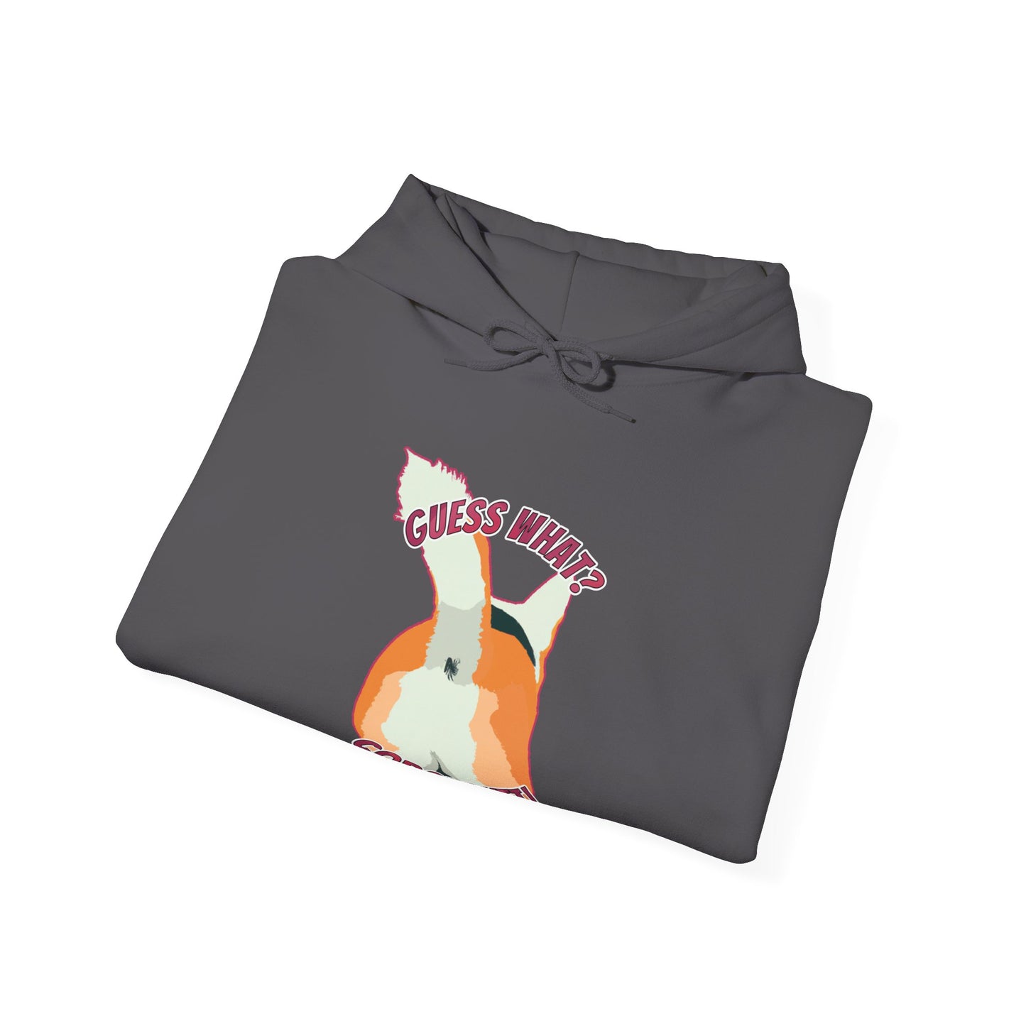 Guess What? Corgi Butt! - Unisex Heavy Blend Hooded Sweatshirt