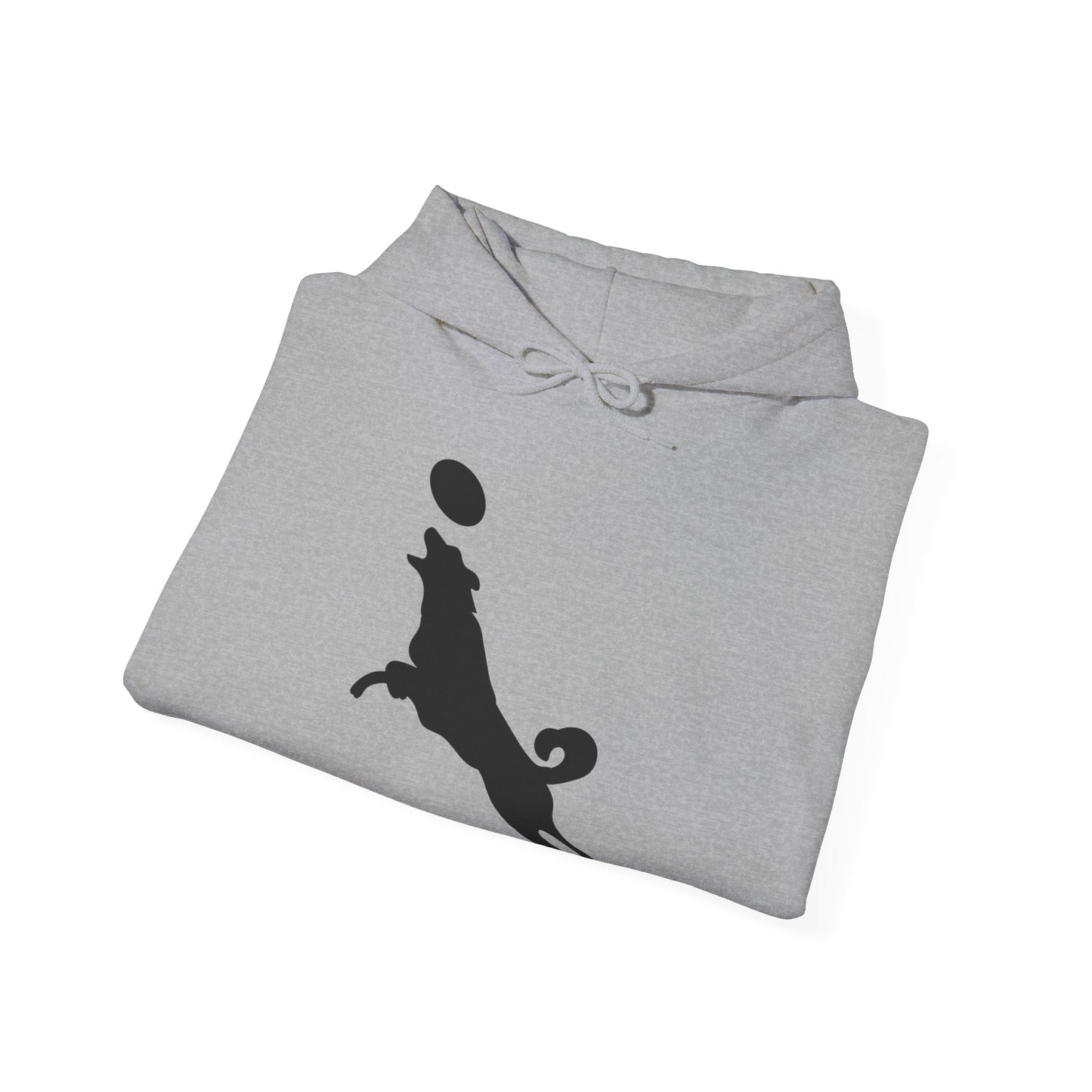 Frisbee Disc Dog -  Unisex Heavy Blend Hooded Sweatshirt