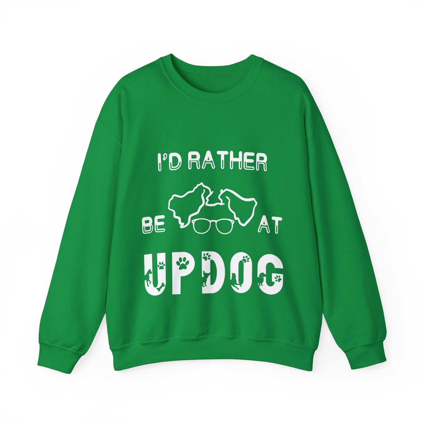 I'd Rather Be At UpDog - Unisex Heavy Blend Crewneck Sweatshirt