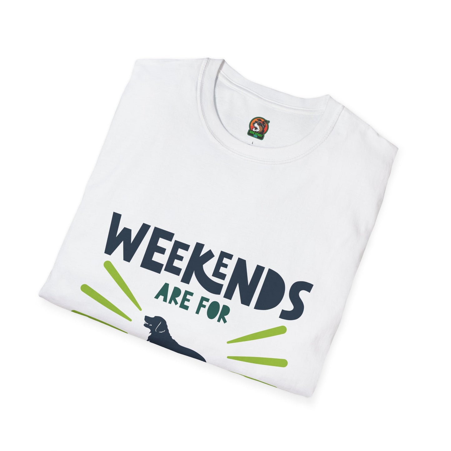 Weekends are for Barn Hunt - Softstyle T-Shirt For All Genders