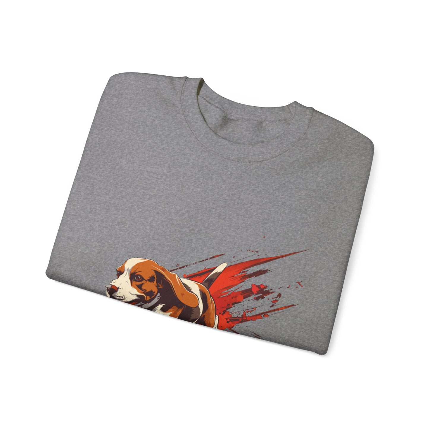 Beagle: Tally Ho! A FastCAT Design - Unisex Heavy Blend Crewneck Sweatshirt