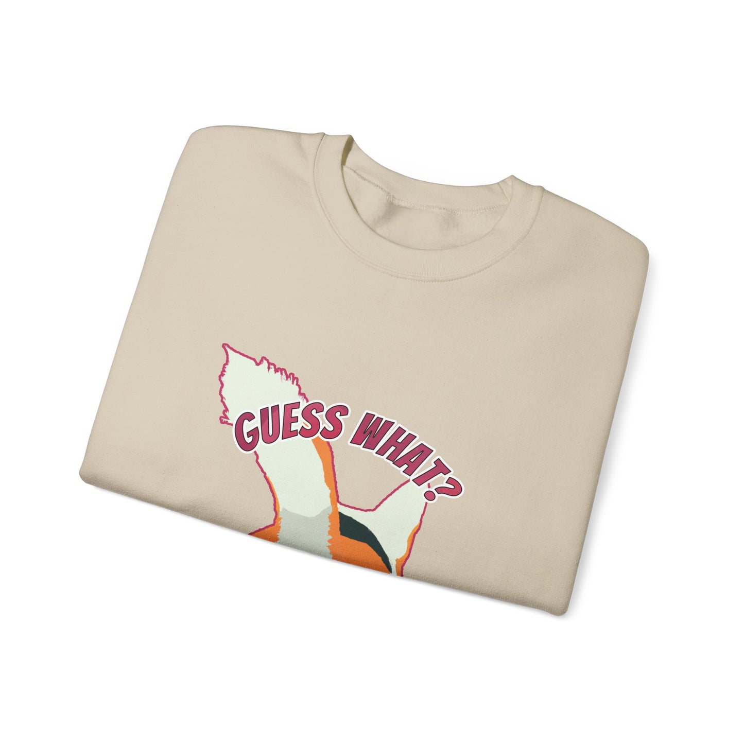 Guess What? Corgi Butt! - Unisex Heavy Blend Crewneck Sweatshirt