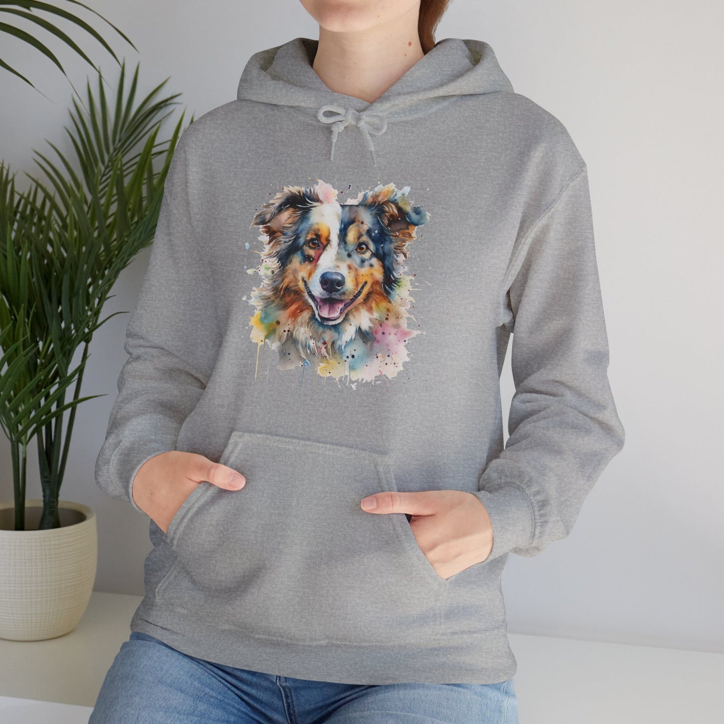 Australian Shepherd - Unisex Heavy Blend Hooded Sweatshirt