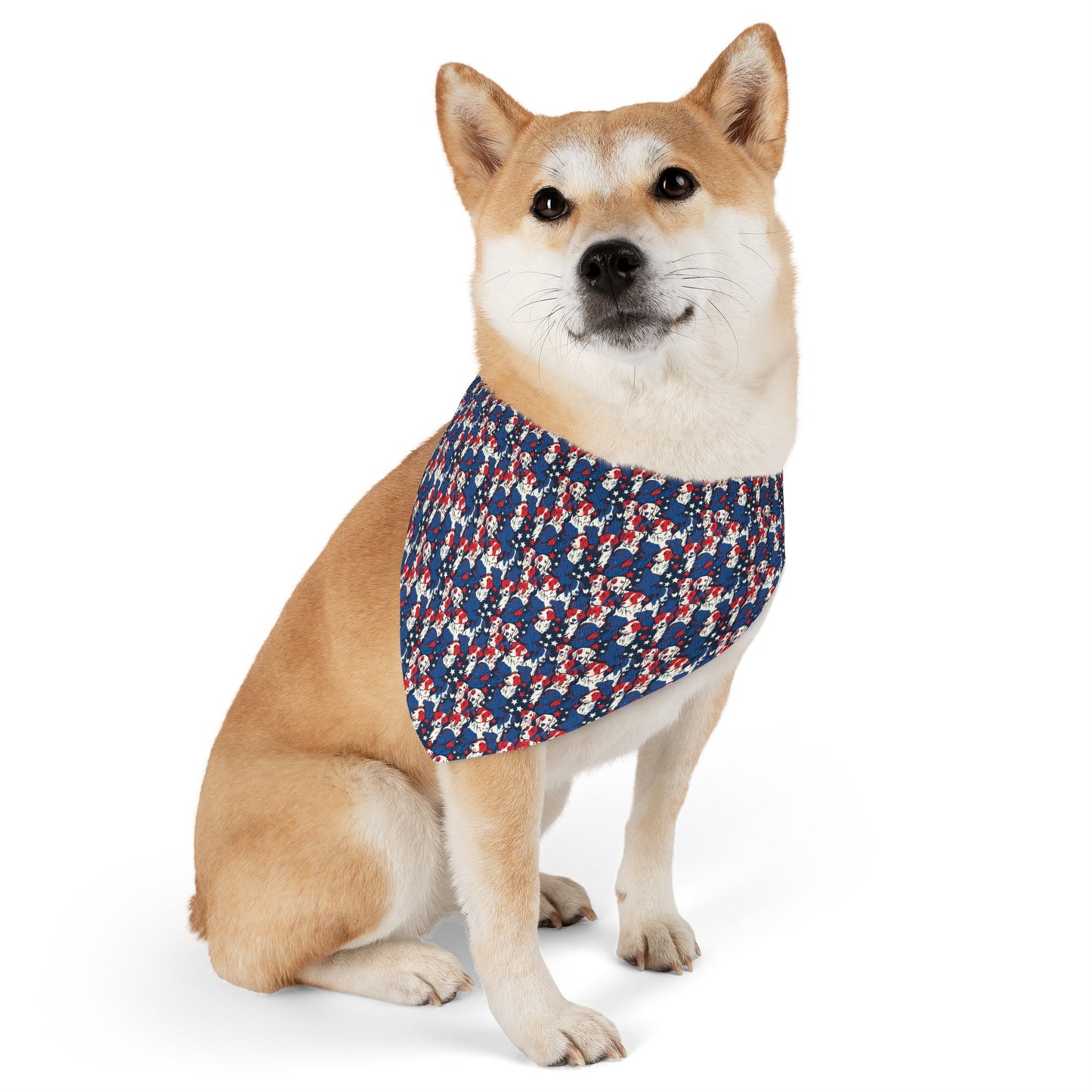 Patriotic Dog Lover - Pet Bandana Collar