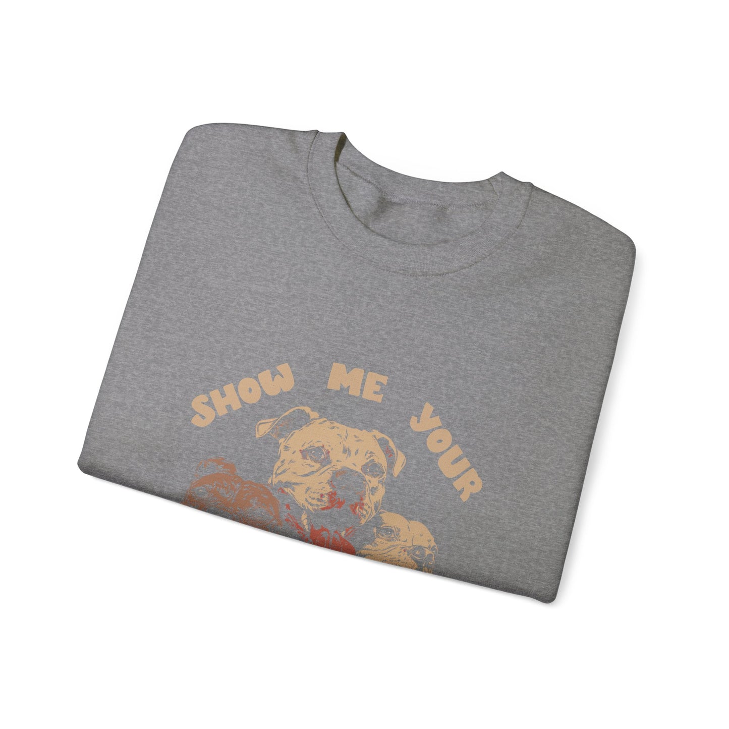 Show Me Your Pitties  - Unisex Heavy Blend Crewneck Sweatshirt