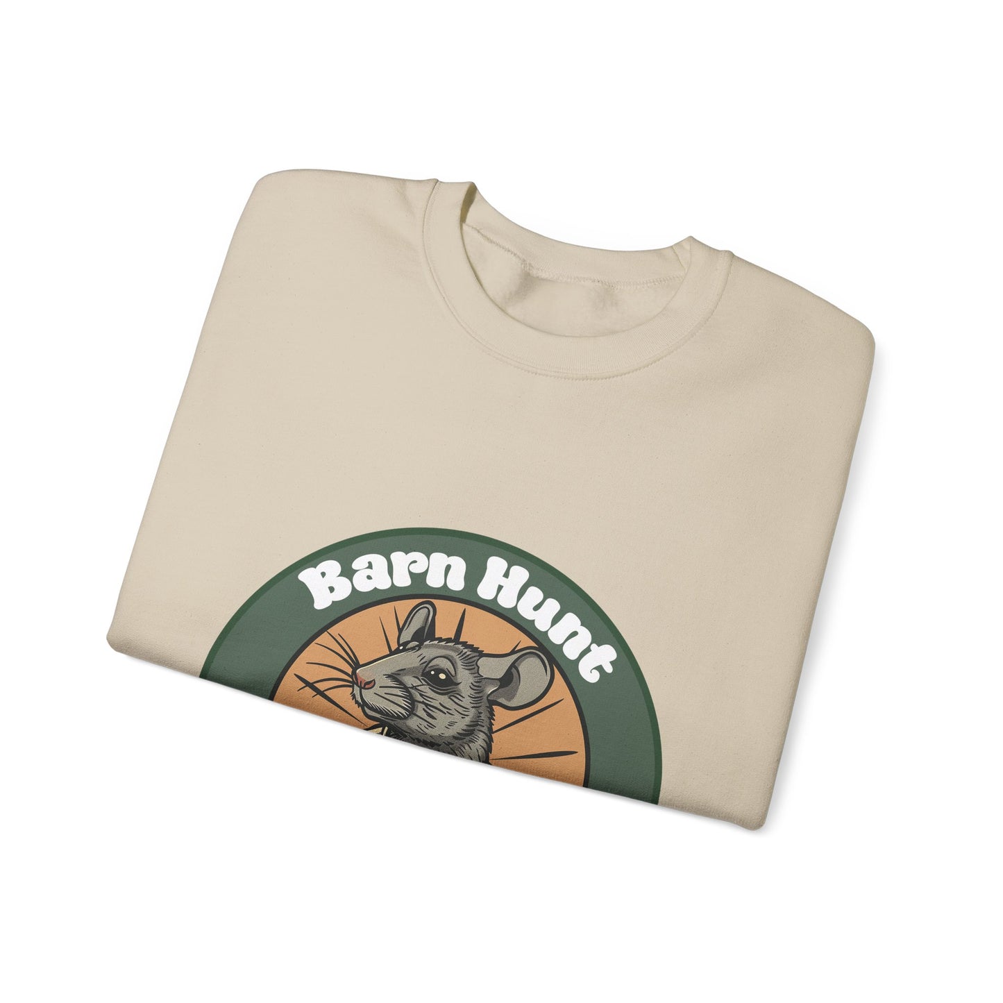 Barn Hunt: For Every Dog & Handler - Unisex Heavy Blend Crewneck Sweatshirt