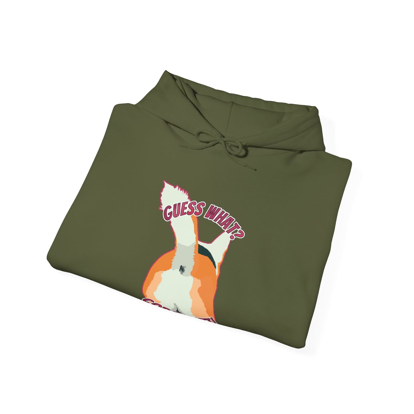 Guess What? Corgi Butt! - Unisex Heavy Blend Hooded Sweatshirt