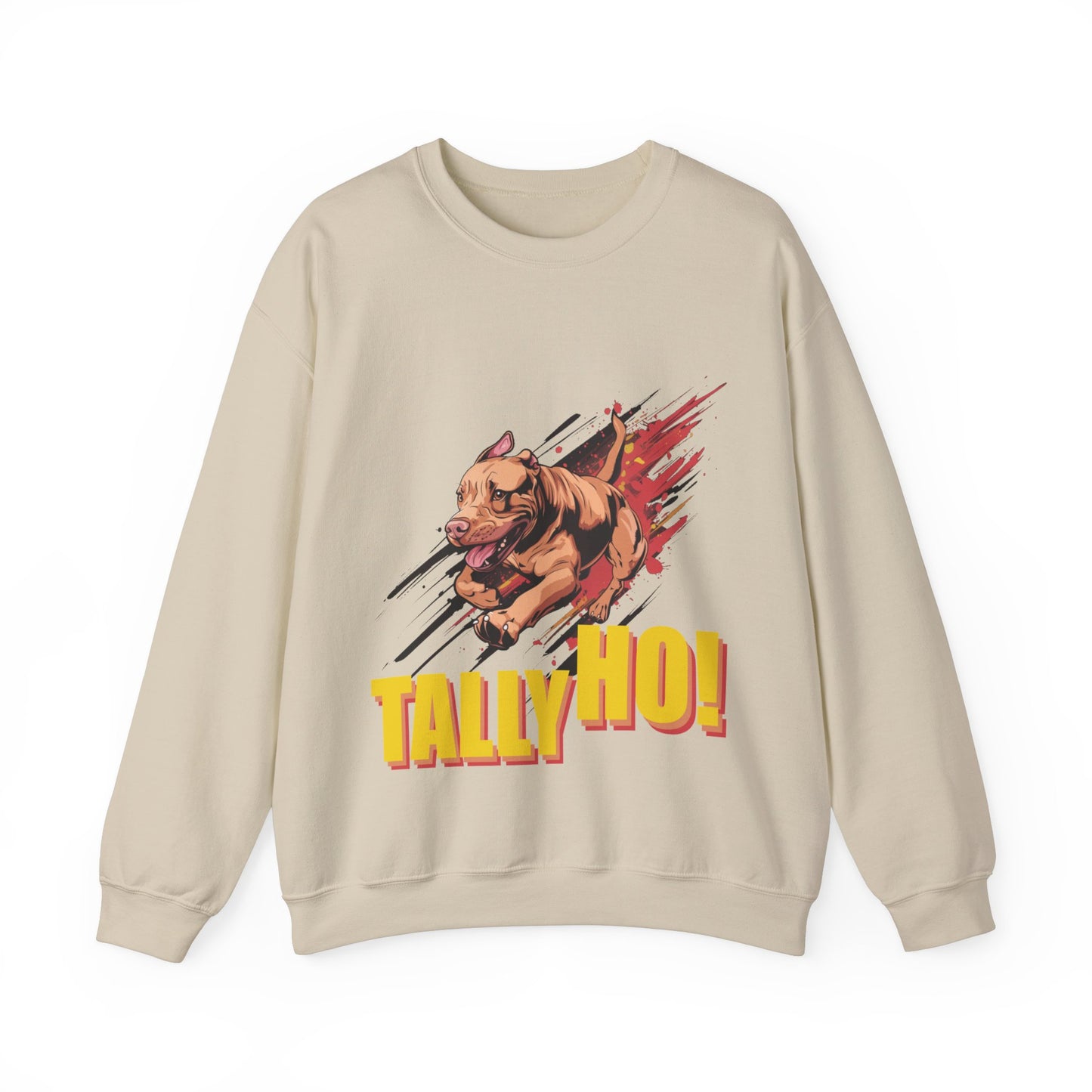 American Pit Bull Terrier: Tally Ho! A FastCAT Design - Unisex Heavy Blend Crewneck Sweatshirt