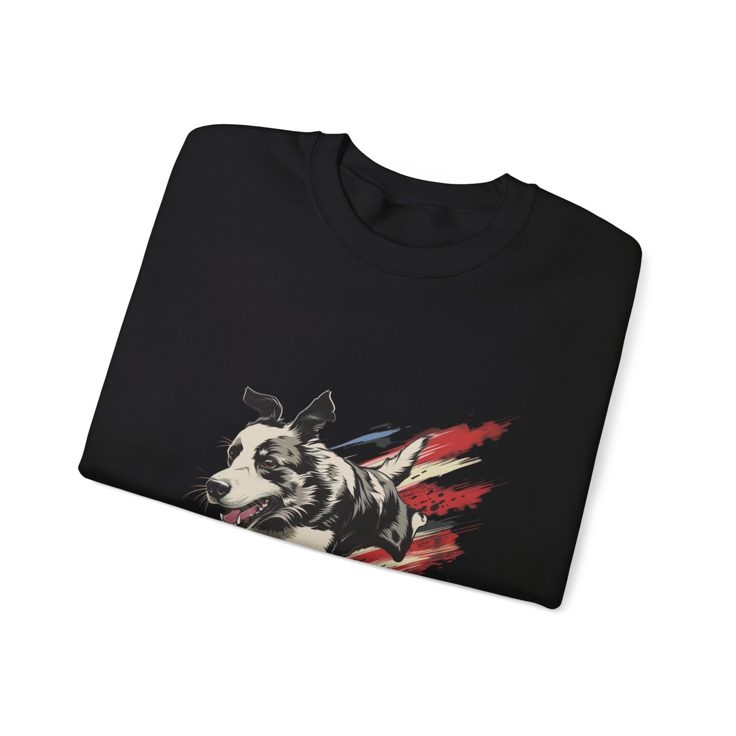 Border Collie: Tally Ho! A FastCAT Design - Unisex Heavy Blend Crewneck Sweatshirt