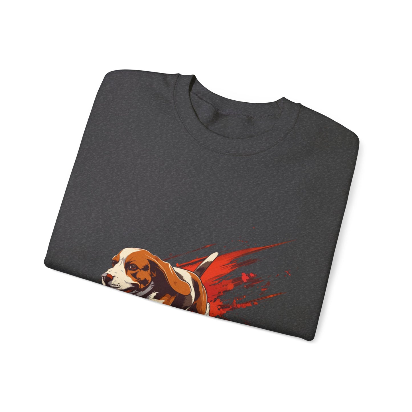 Beagle: Tally Ho! A FastCAT Design - Unisex Heavy Blend Crewneck Sweatshirt