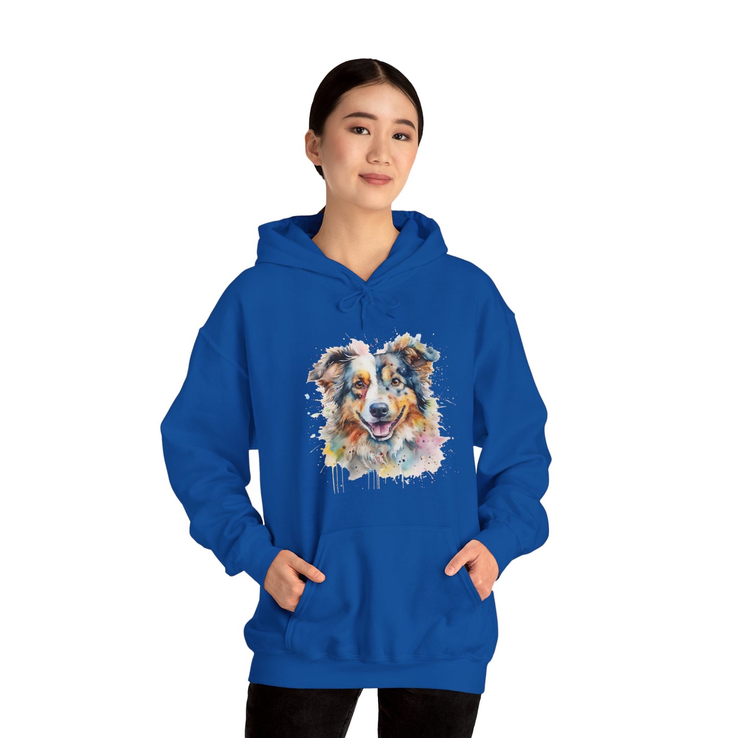 Australian Shepherd - Unisex Heavy Blend Hooded Sweatshirt