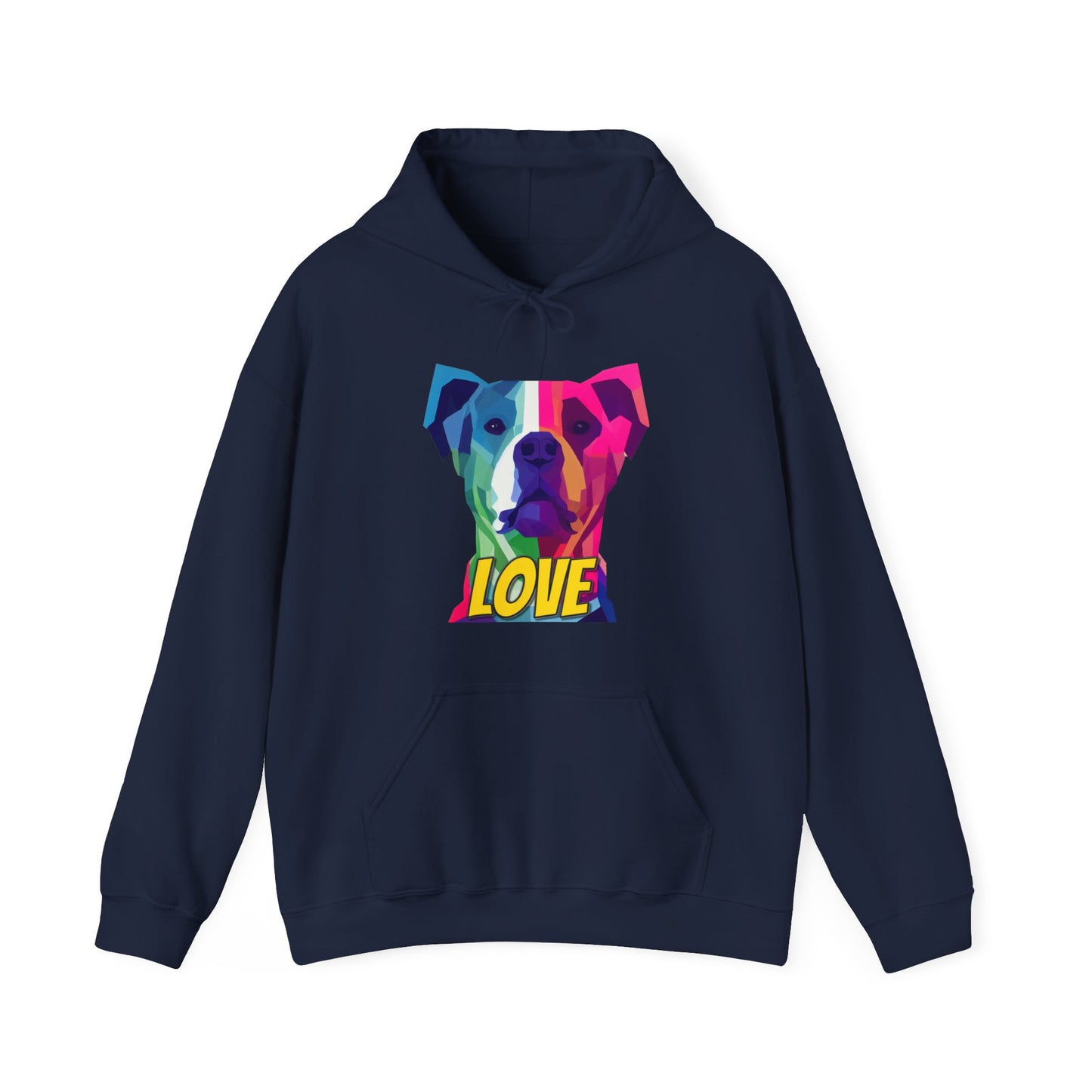 American Pit Bull Terrier - Pittie LOVE - Unisex Heavy Blend Hooded Sweatshirt