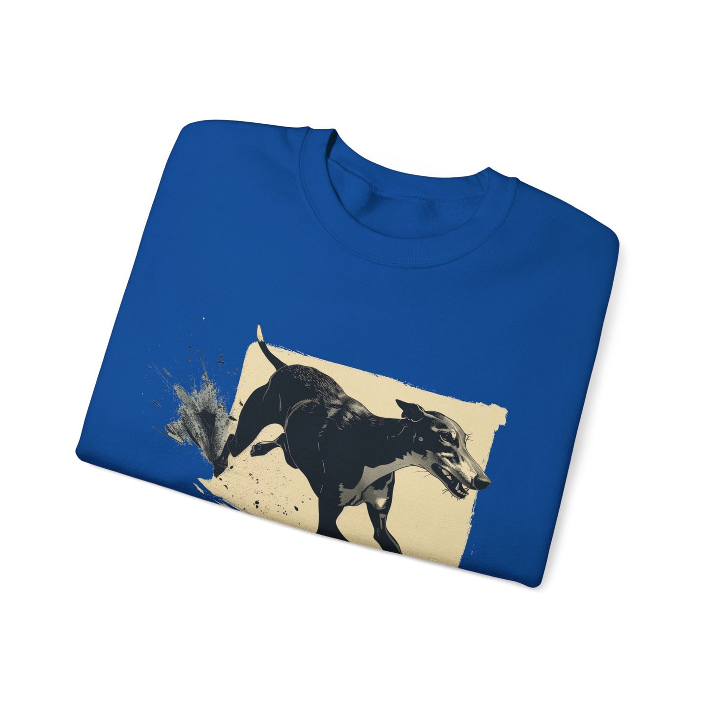 Greyhound: Tally Ho! A FastCAT Design - Unisex Heavy Blend Crewneck Sweatshirt