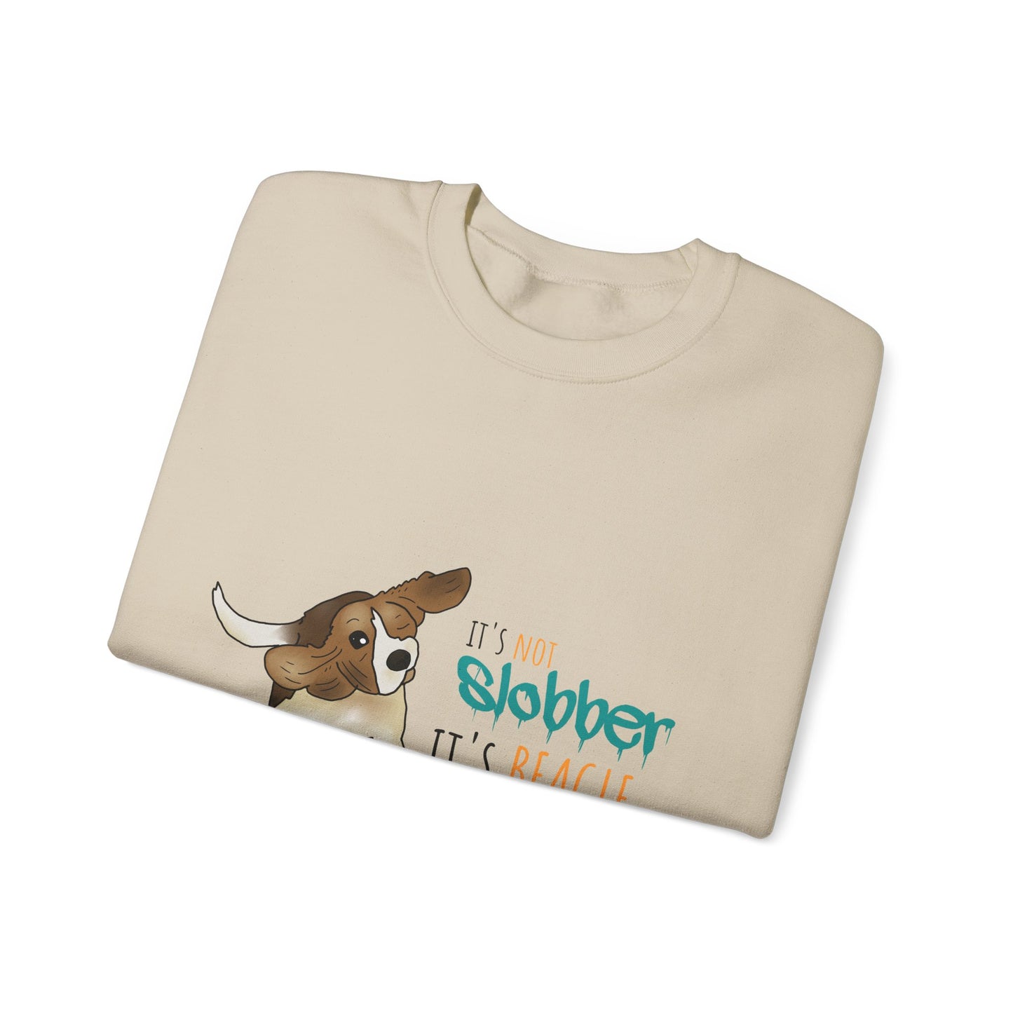 It's Not Slobber, It's Beagle Glitter! - Unisex Heavy Blend Crewneck Sweatshirt