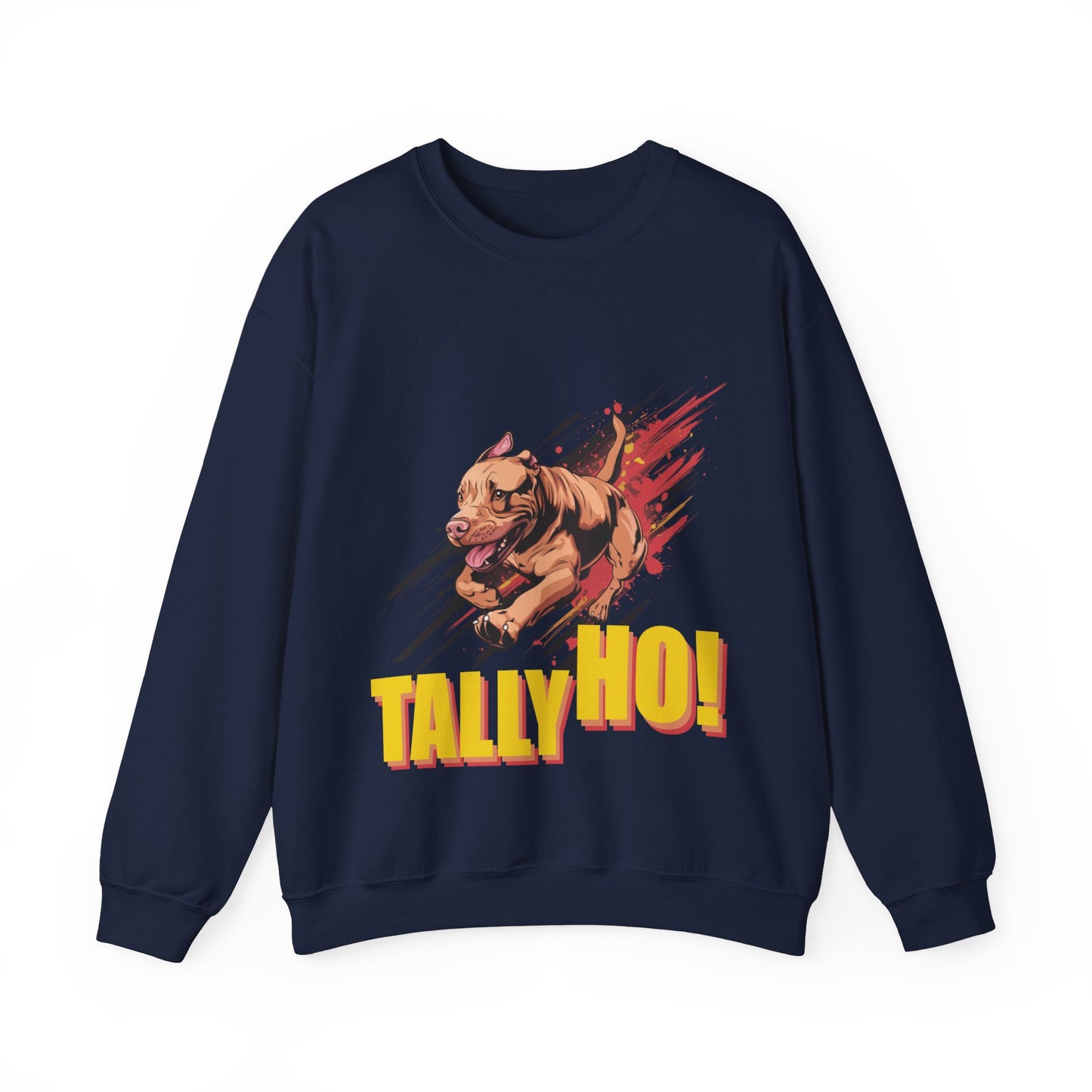 American Pit Bull Terrier: Tally Ho! A FastCAT Design - Unisex Heavy Blend Crewneck Sweatshirt