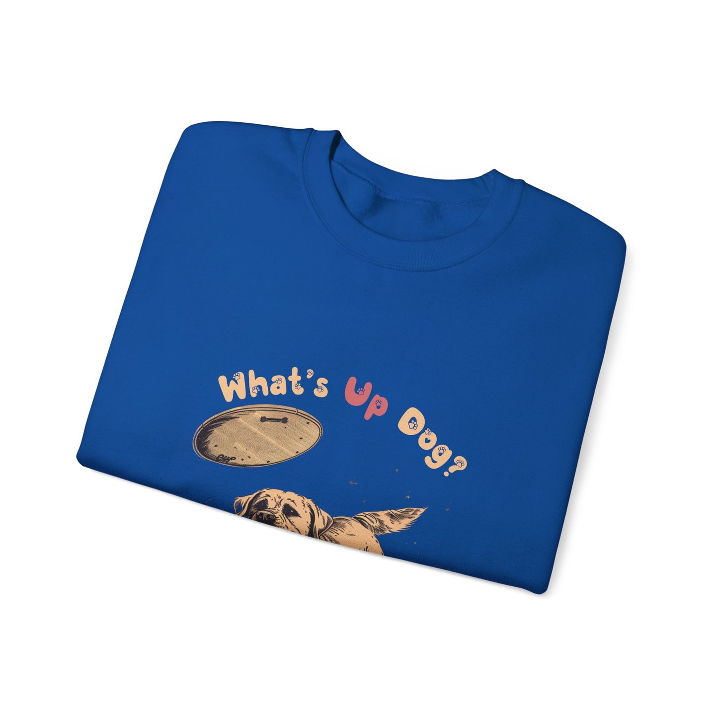 What's Up Dog? (Labrador Retriever) - Unisex Heavy Blend Crewneck Sweatshirt