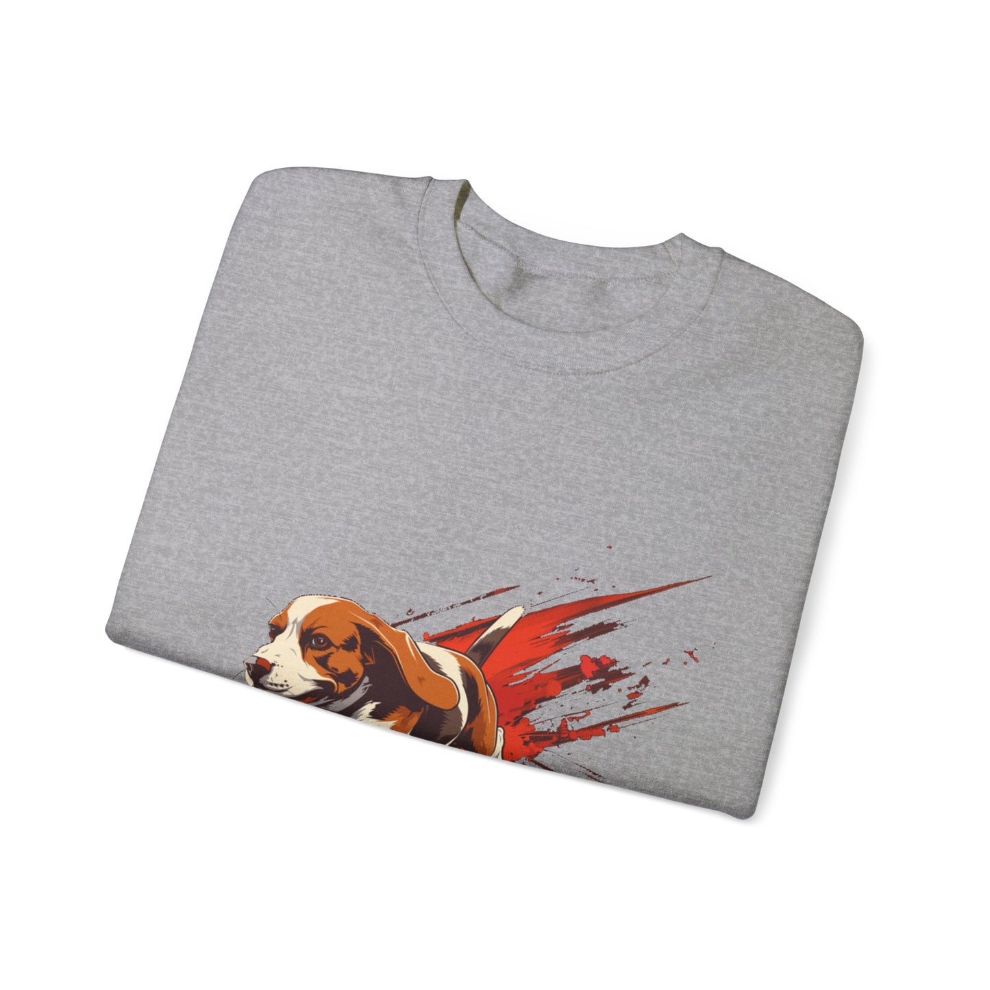 Beagle: Tally Ho! A FastCAT Design - Unisex Heavy Blend Crewneck Sweatshirt