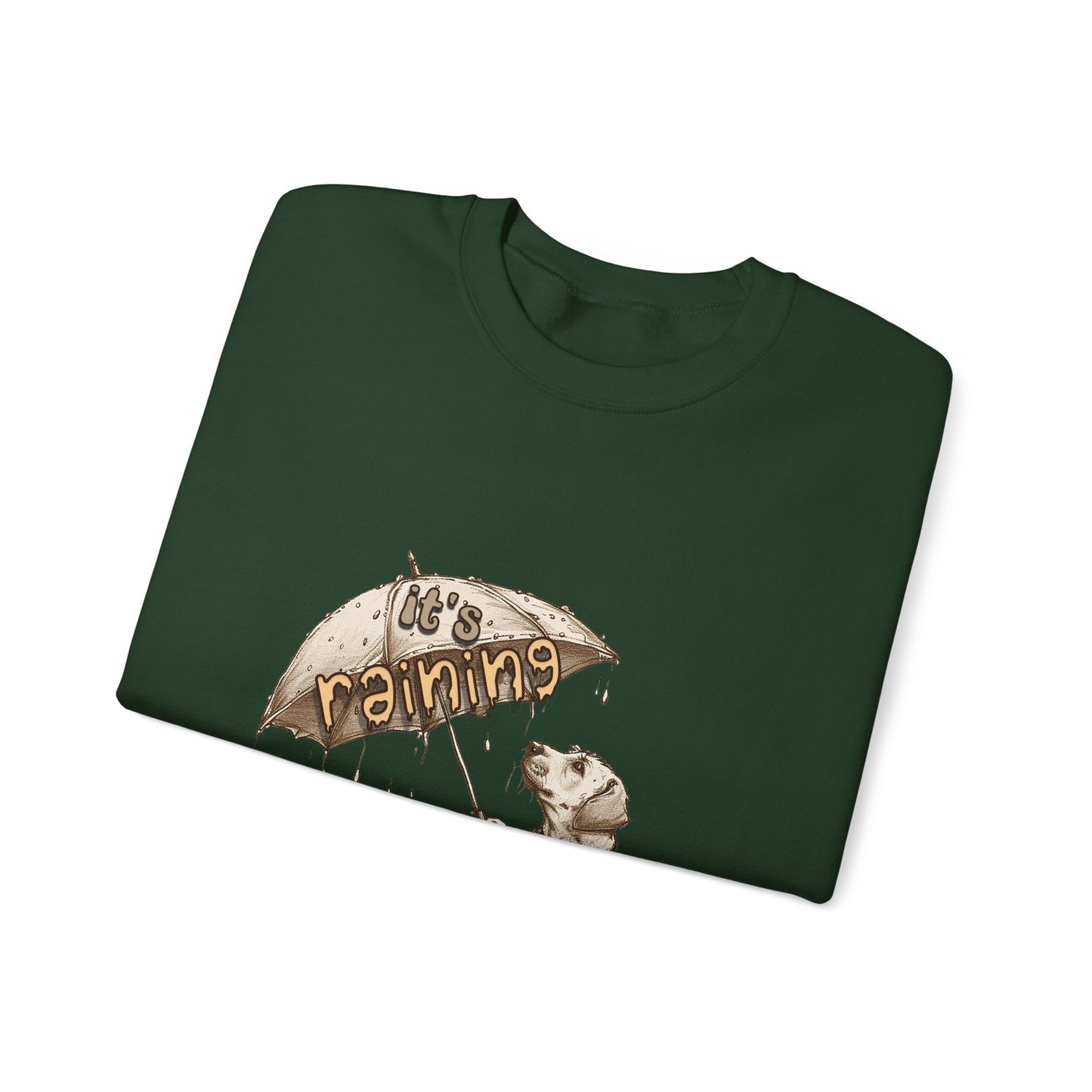 It's Raining Rats and Dogs - Unisex Heavy Blend Crewneck Sweatshirt