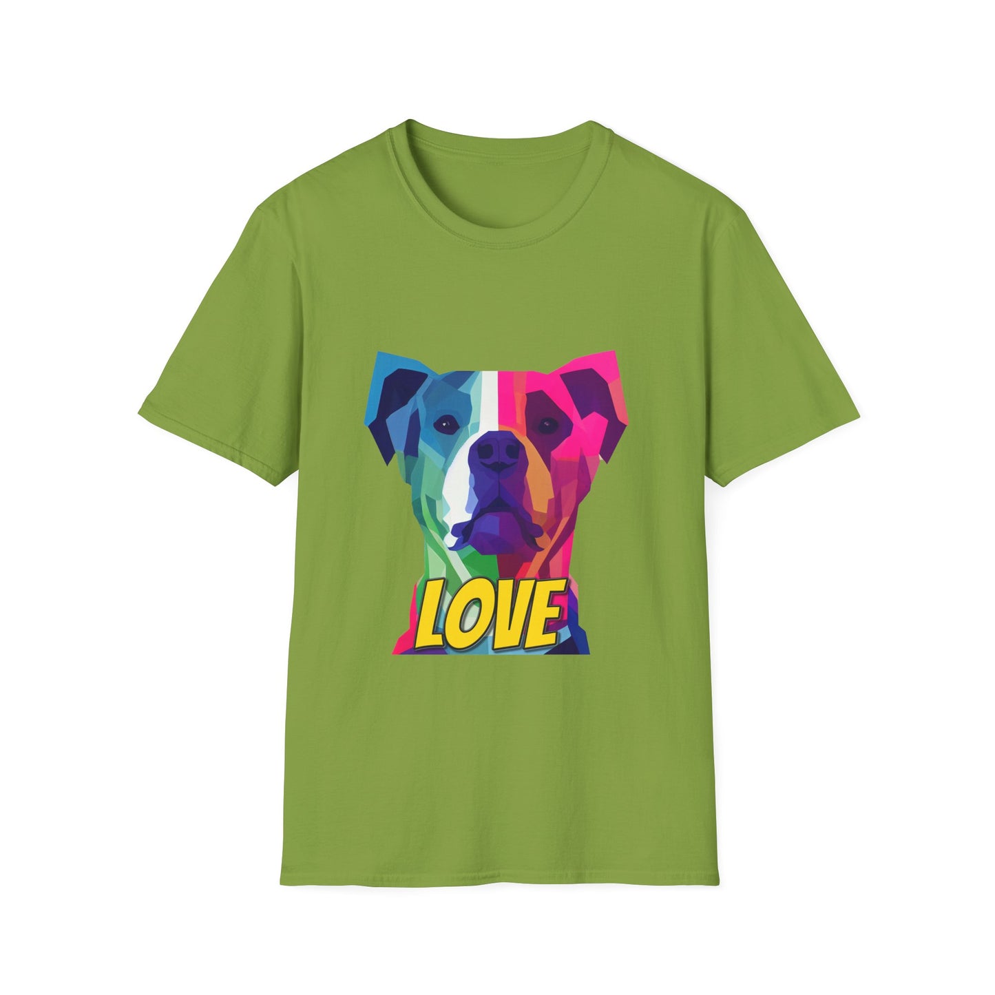 American Pit Bull Terrier  - Pittie LOVE - Unisex Softstyle T-Shirt